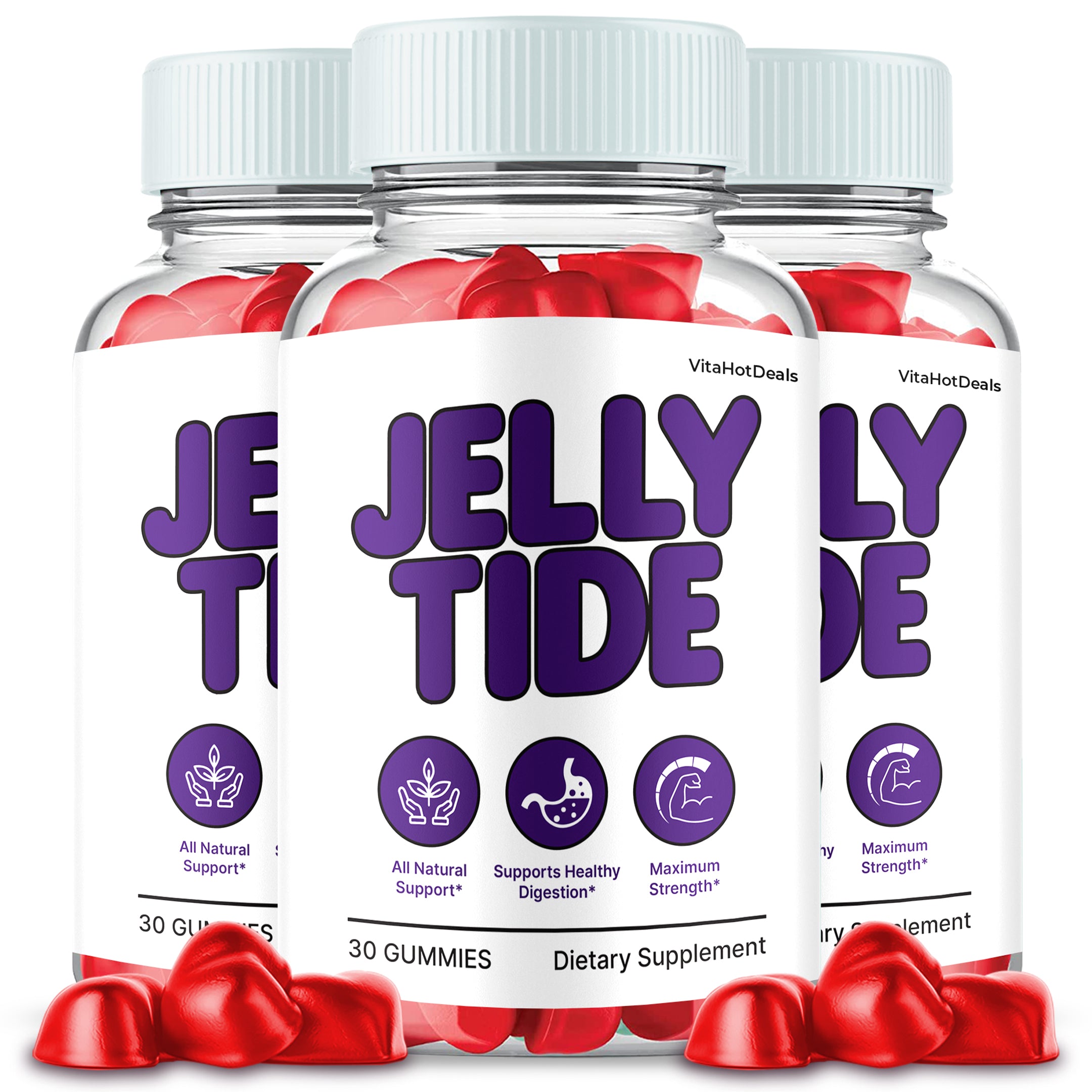 Jelly Tide ACV Gummies (3 Pack)