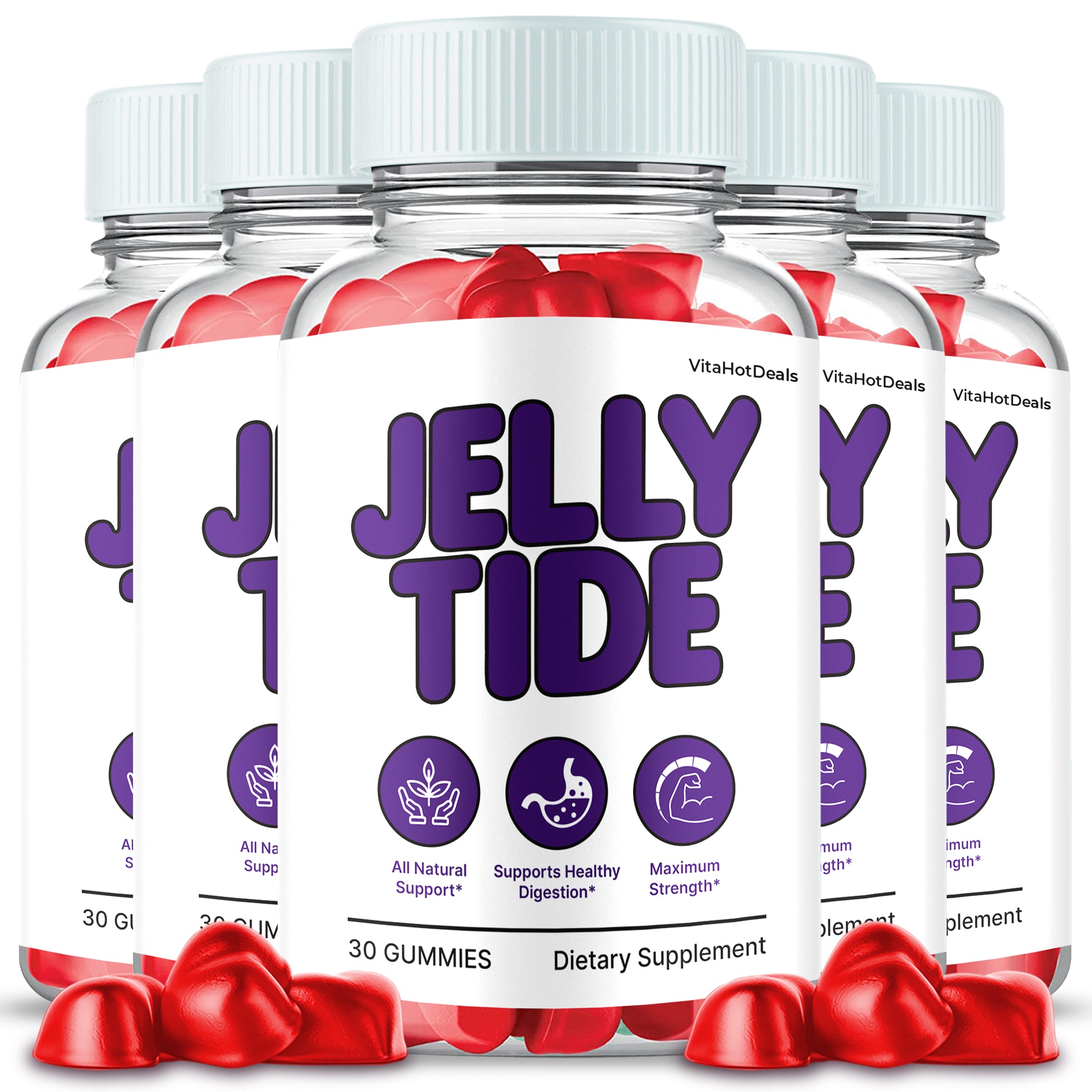 Jelly Tide ACV Gummies (5 Pack)