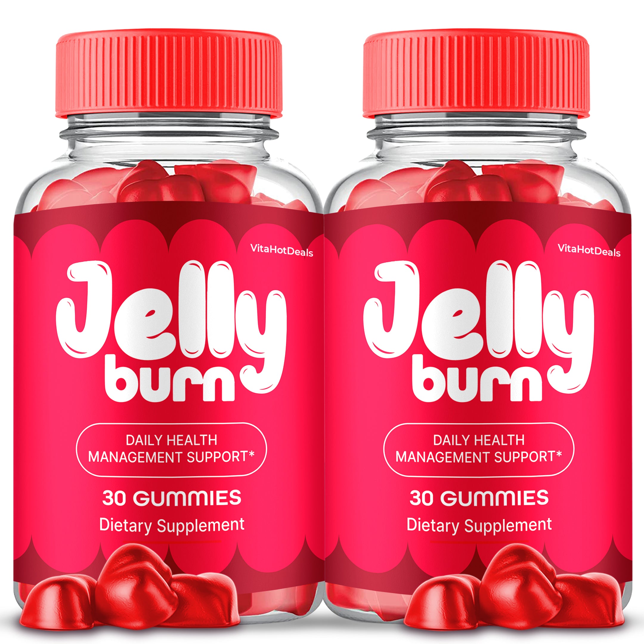 Jelly Burn ACV Gummies (2 Pack)