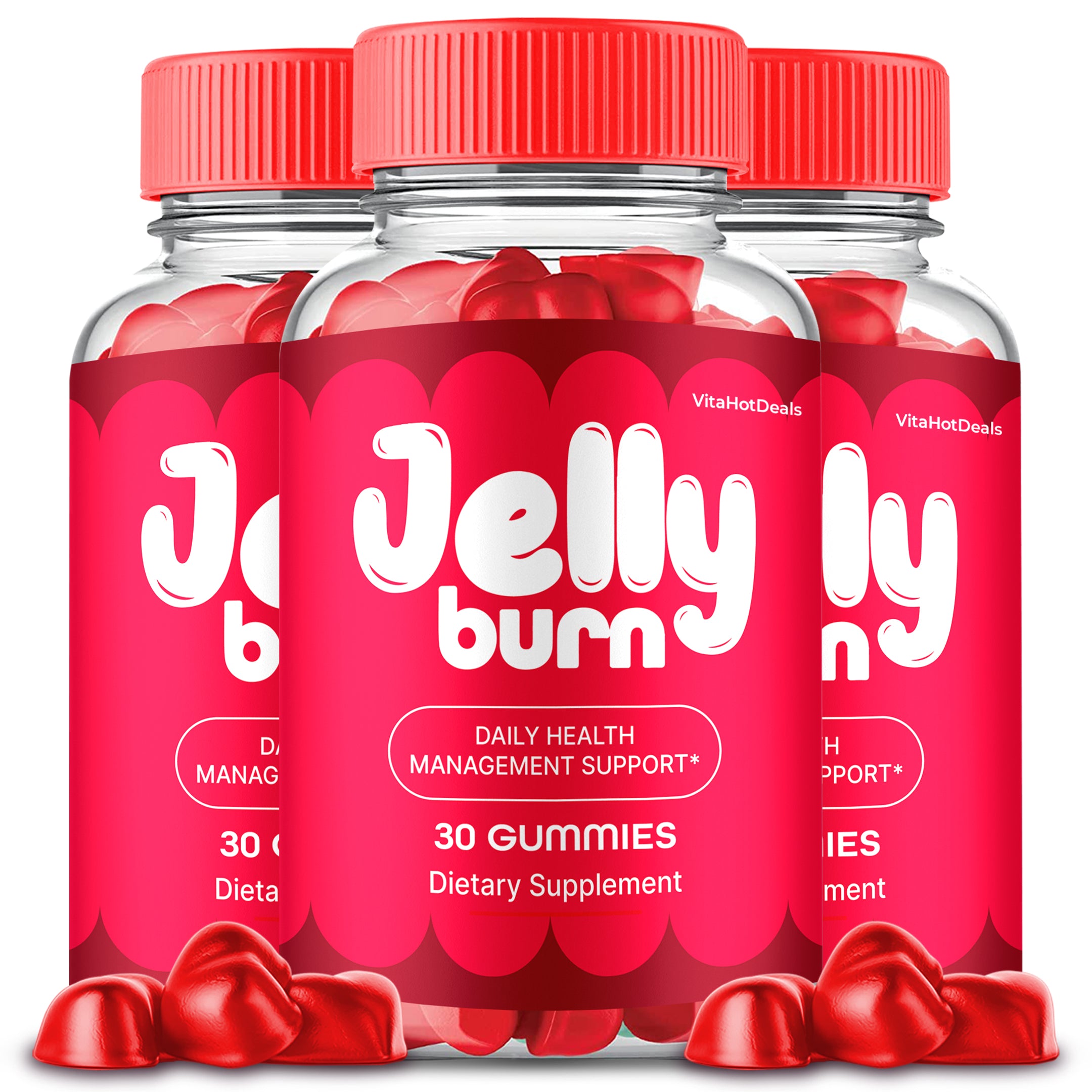 Jelly Burn ACV Gummies (3 Pack)