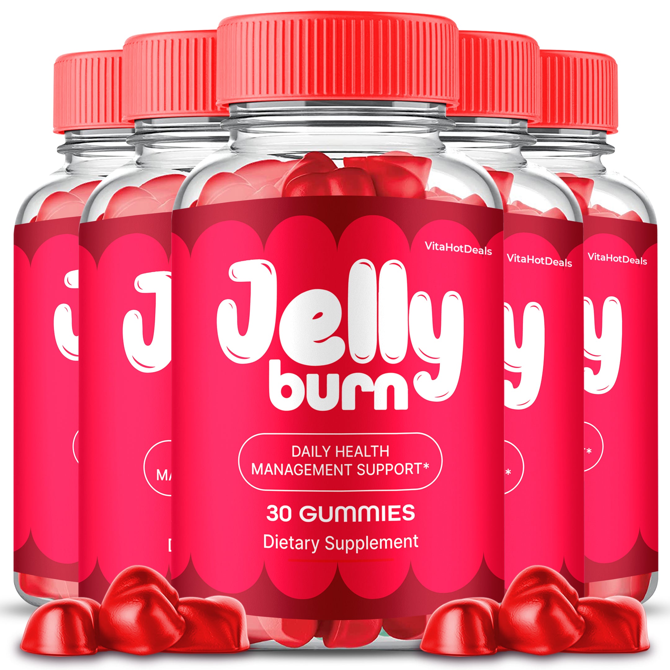 Jelly Burn ACV Gummies (5 Pack)