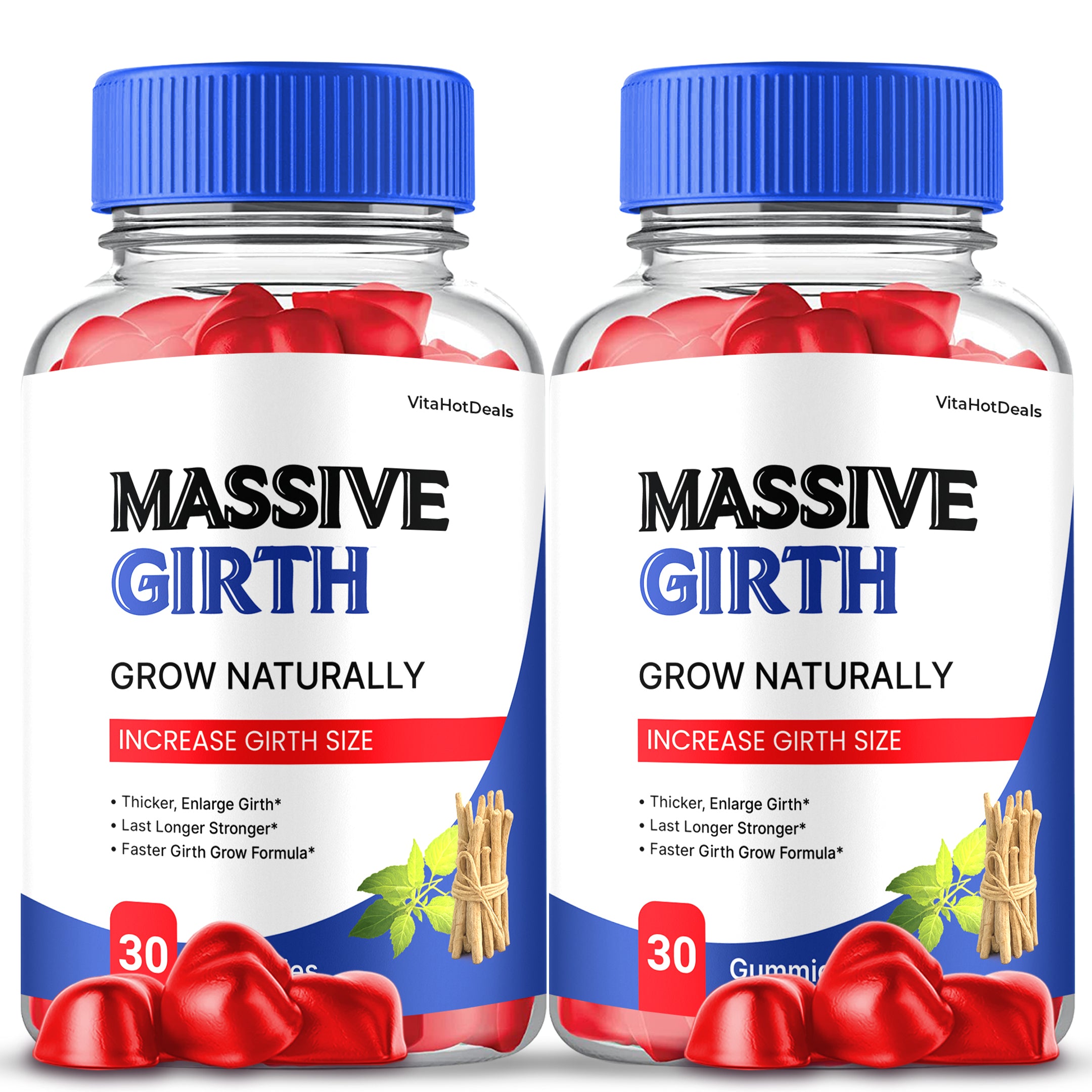 Massive Girth Gummies (2 Pack)