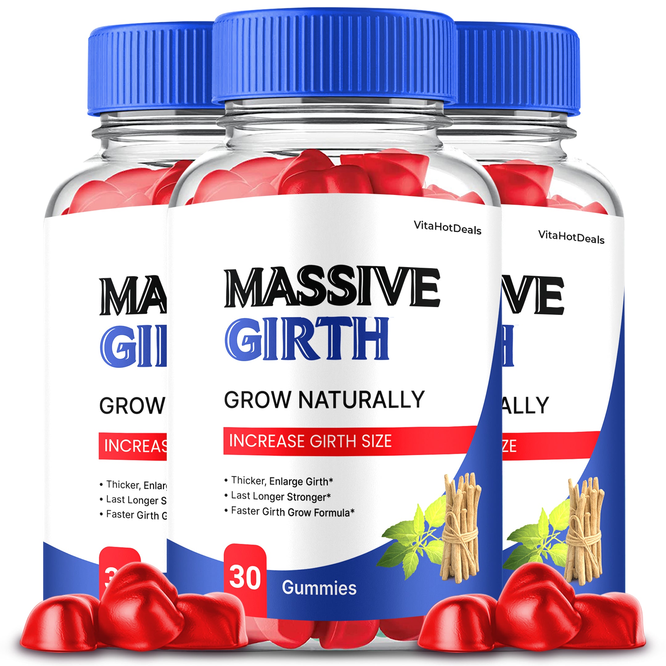 Massive Girth Gummies (3 Pack)