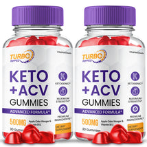 Turbo Ripped Keto ACV Gummies (2 Pack)