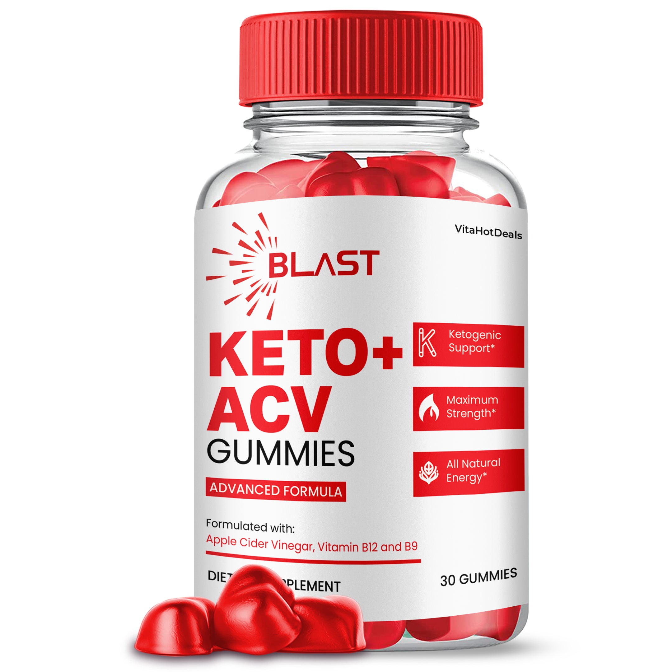 Blast Keto ACV Gummies (1 Pack)