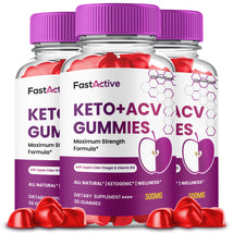 Fast Active Keto ACV Gummies (3 Pack)