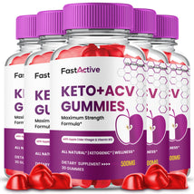 Fast Active Keto ACV Gummies (5 Pack)