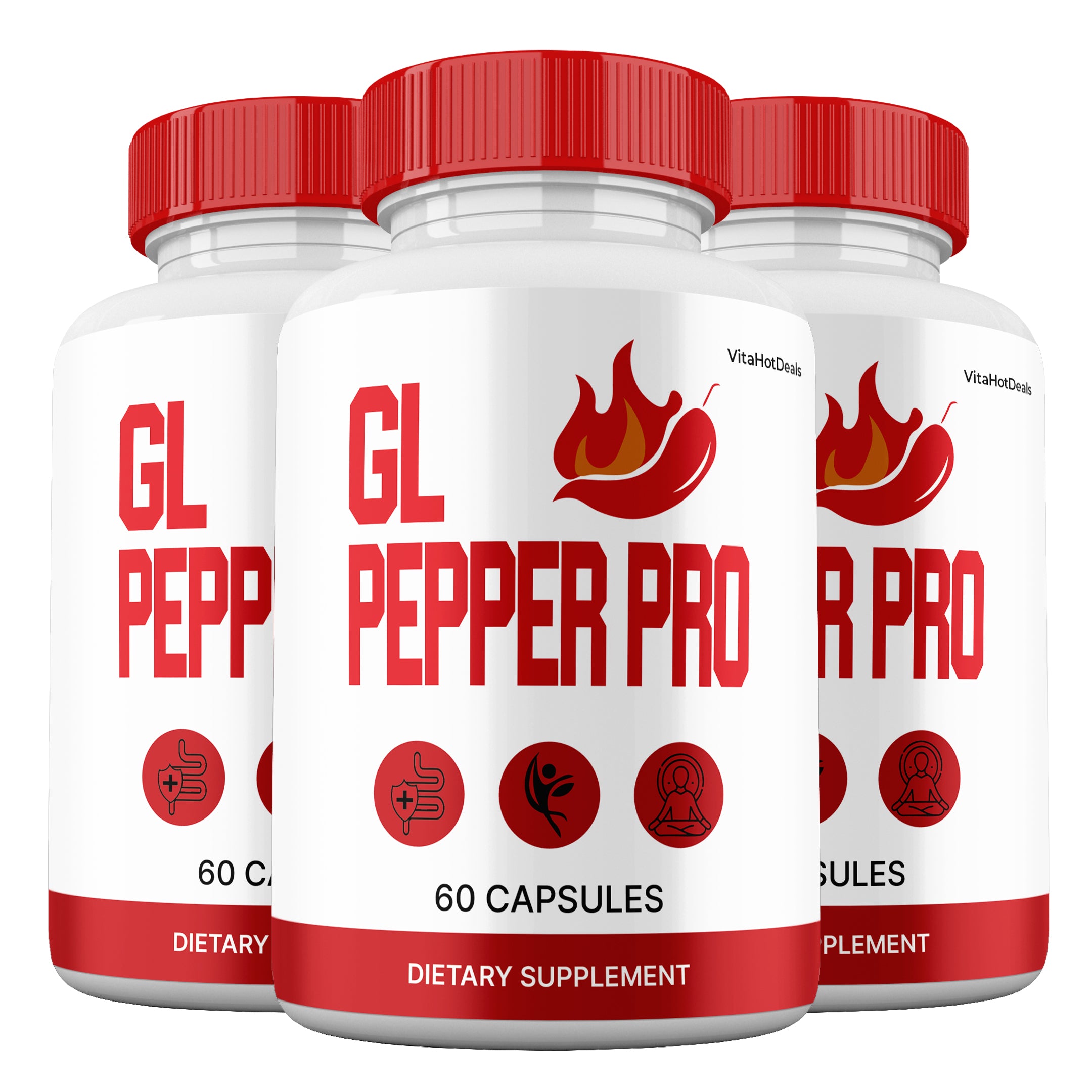 GL Pepper Pro Capsules (3 Pack)