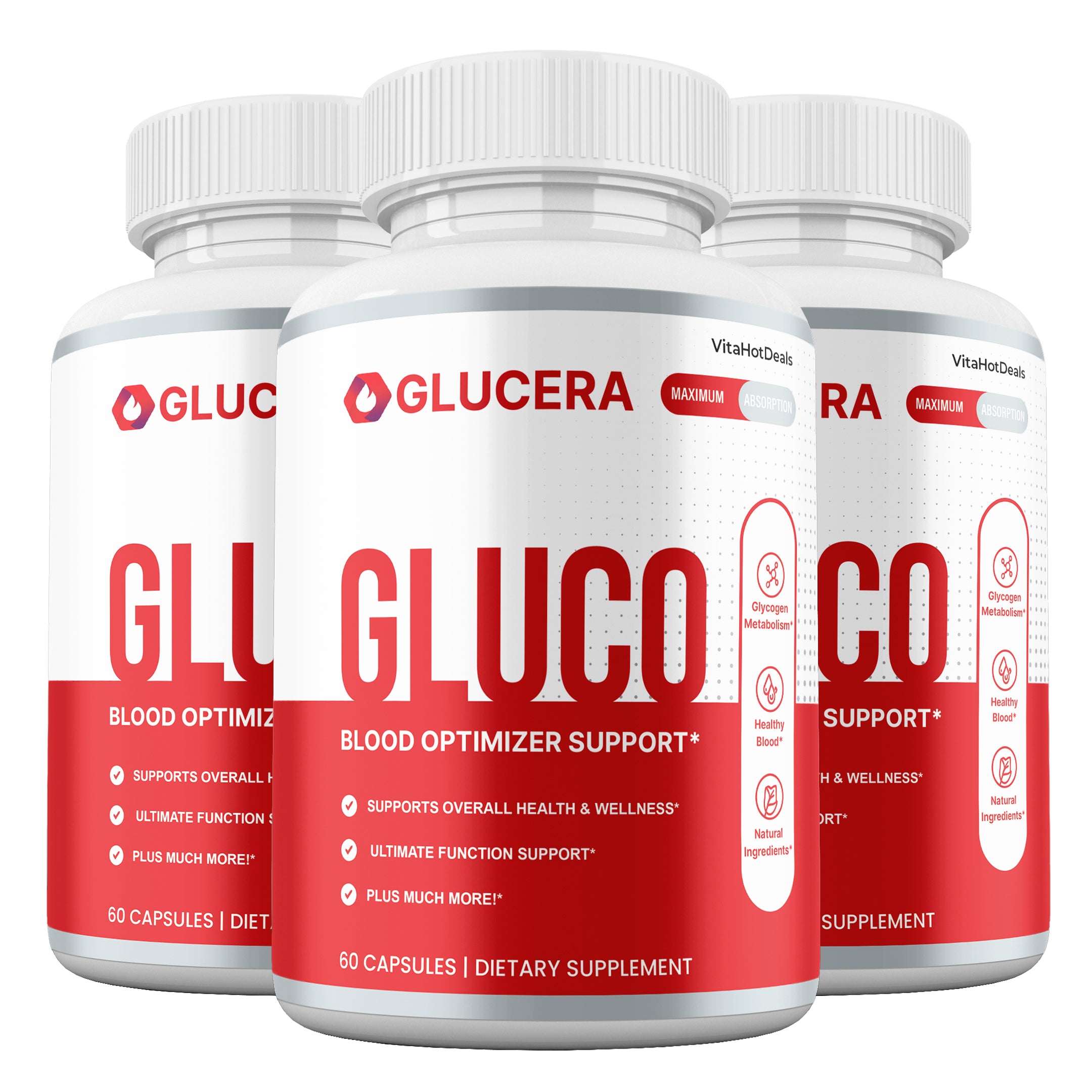 Glucera Capsules (3 Pack)