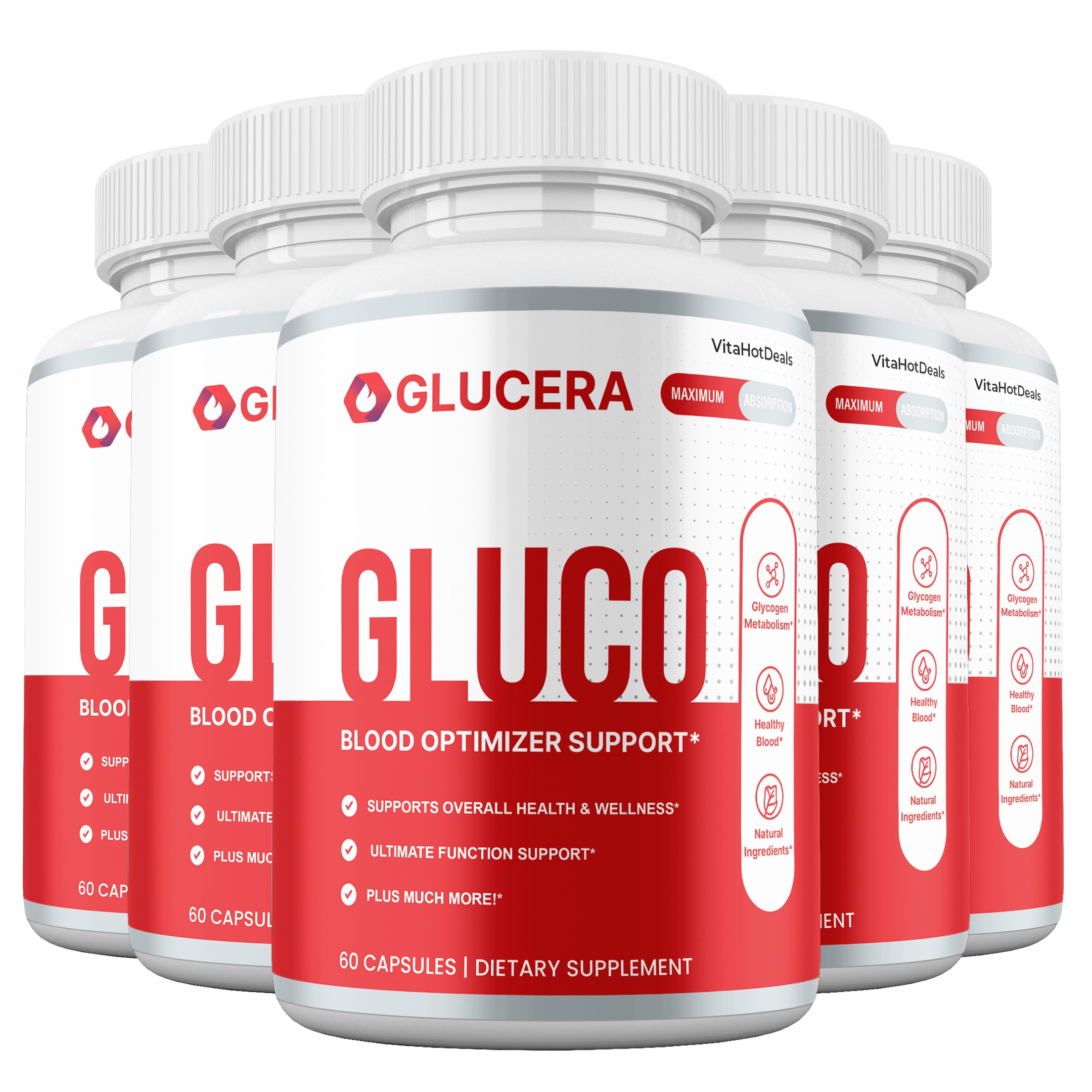 Glucera Capsules (5 Pack)