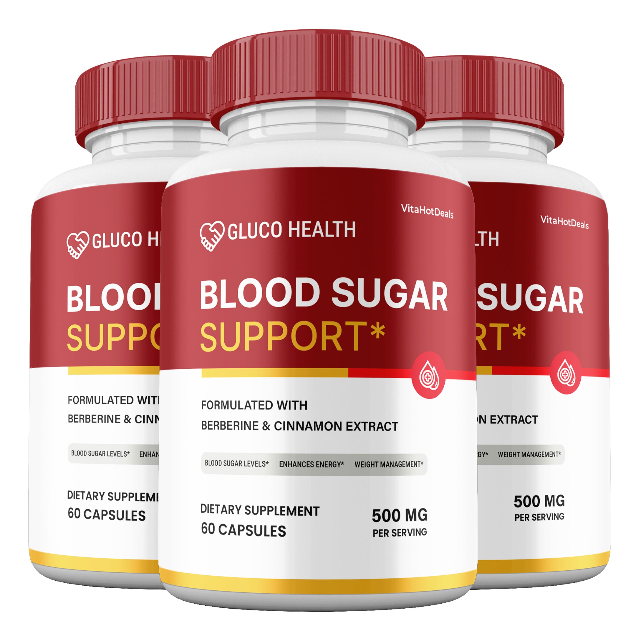 Gluco Health Capsules (3 Pack)
