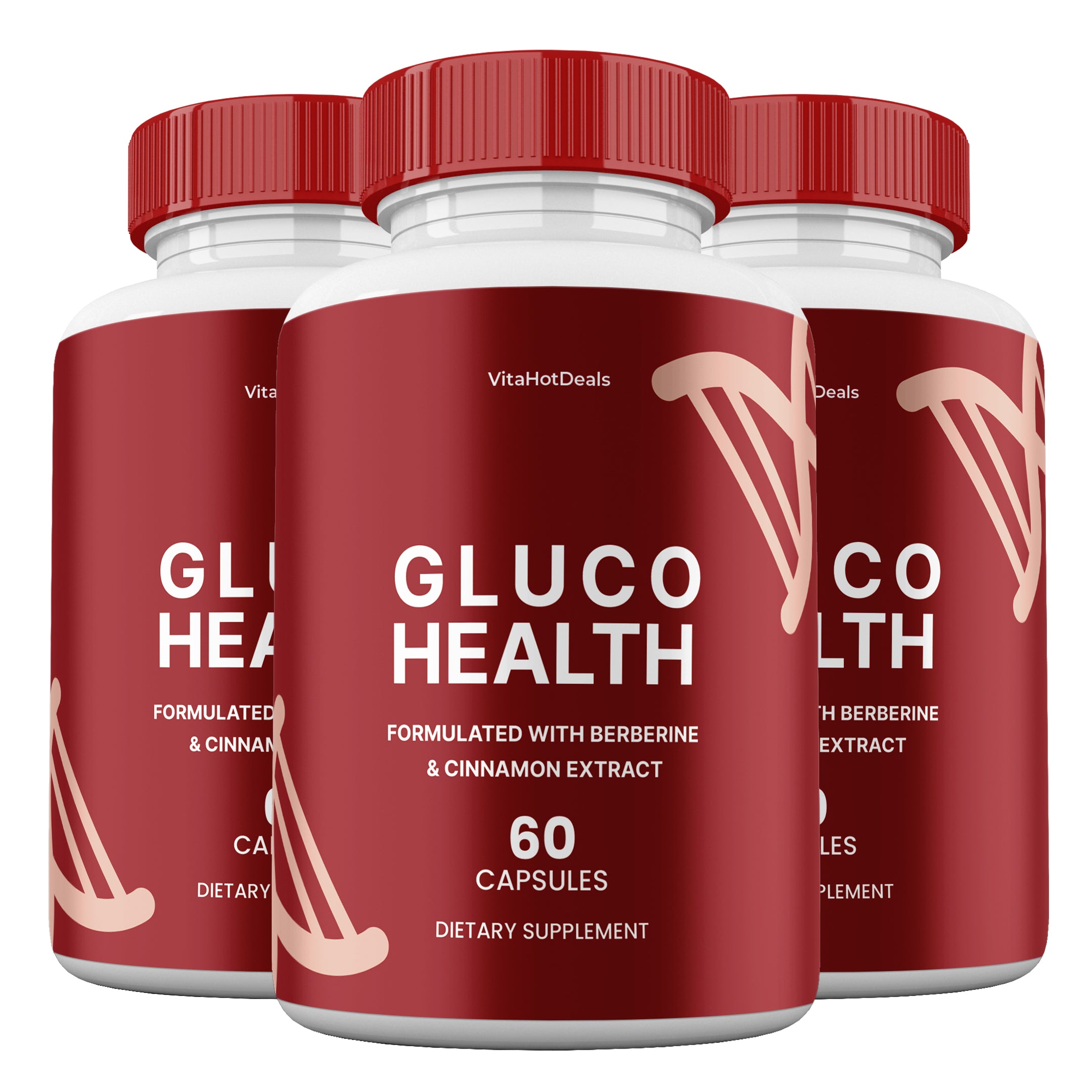 Gluco Health Capsules (3 Pack)