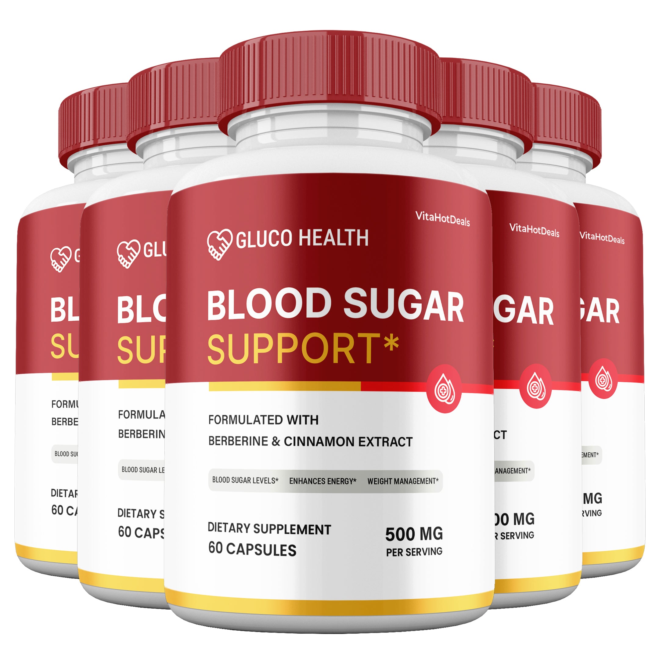 Gluco Health Capsules (5 Pack)