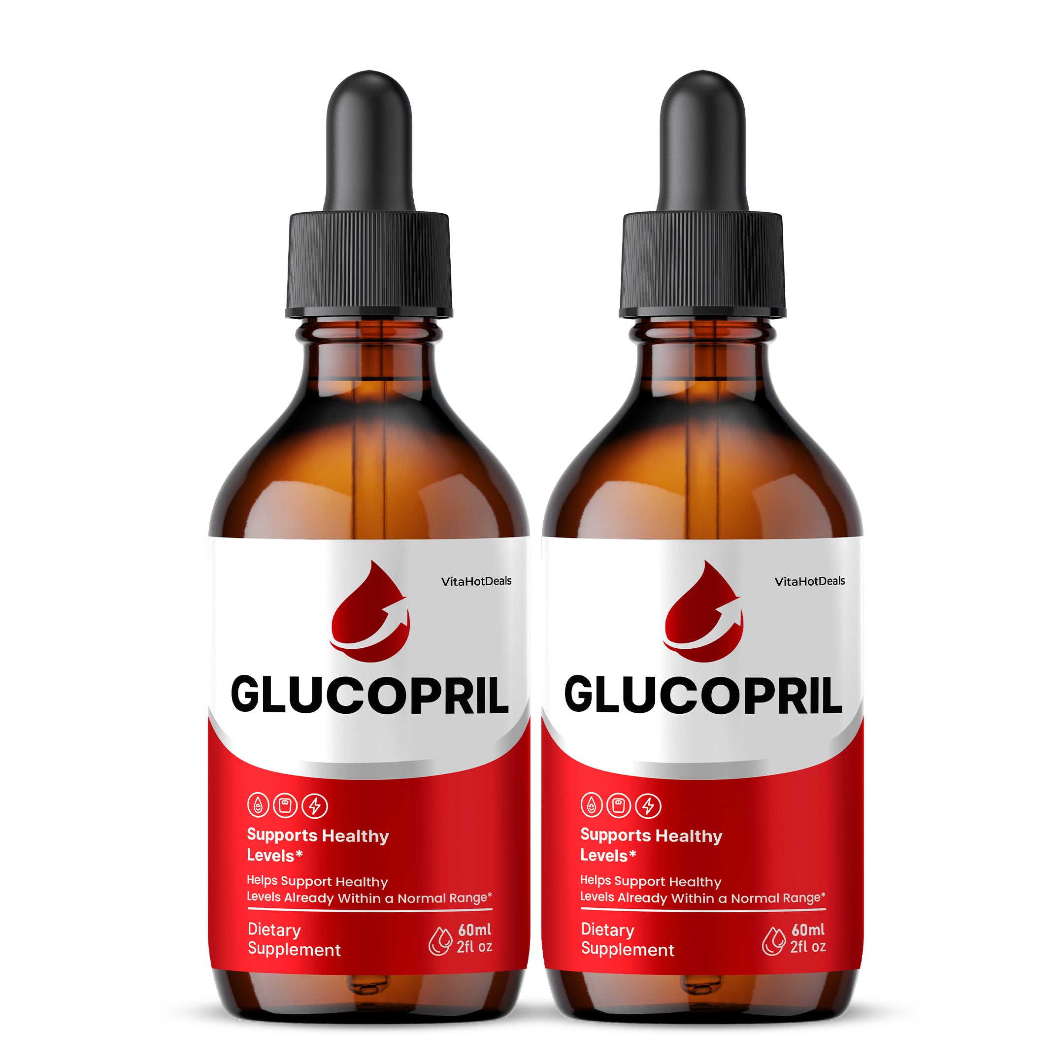 GlucoPril Drops (2 Pack)