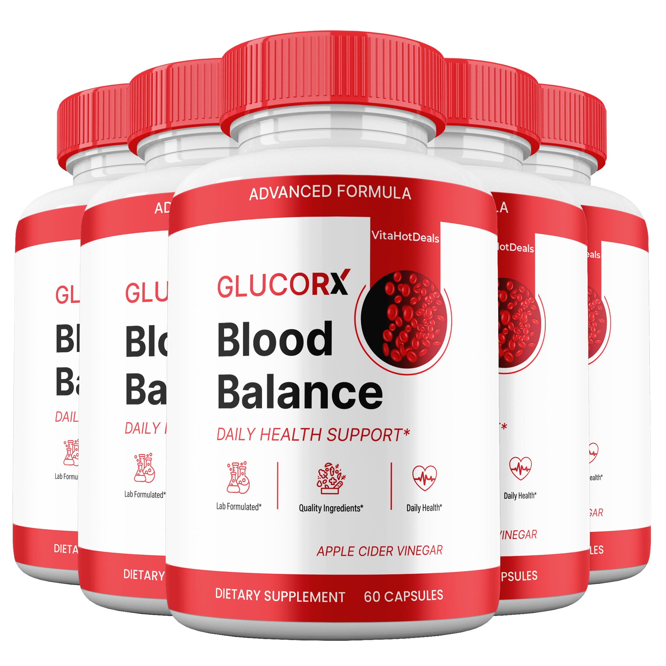 GlucoRx Capsules (5 Pack)