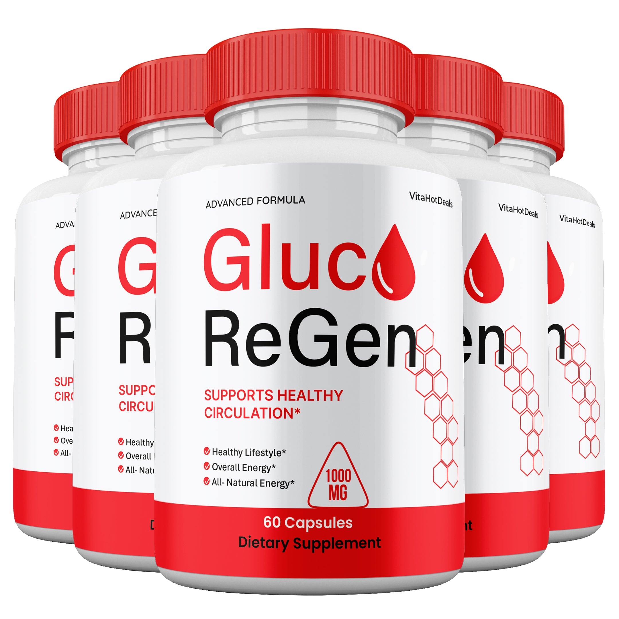 Gluco ReGen Blood Support Capsules (5 Pack)