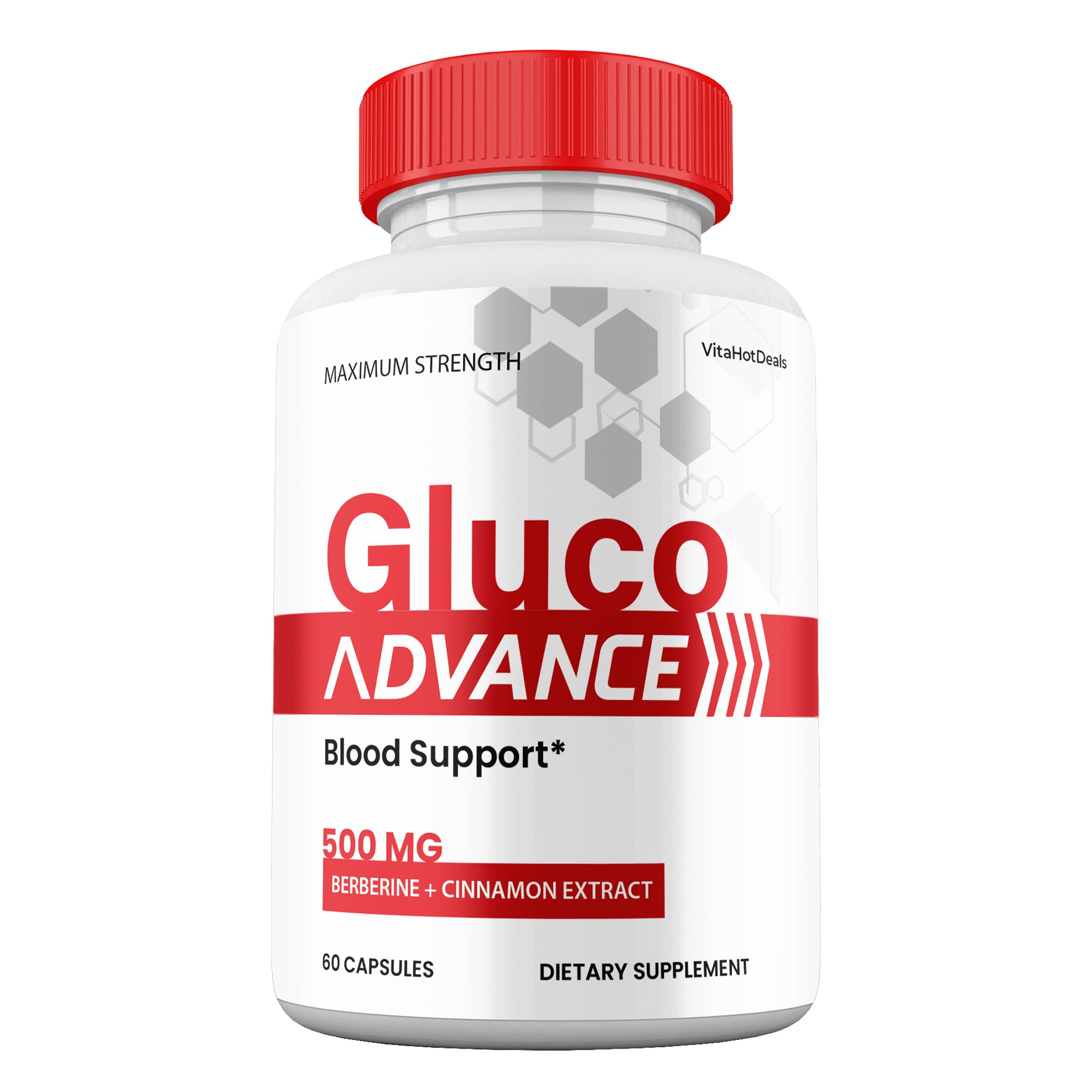 Gluco Advance Blood Support Capsules (1 Pack)