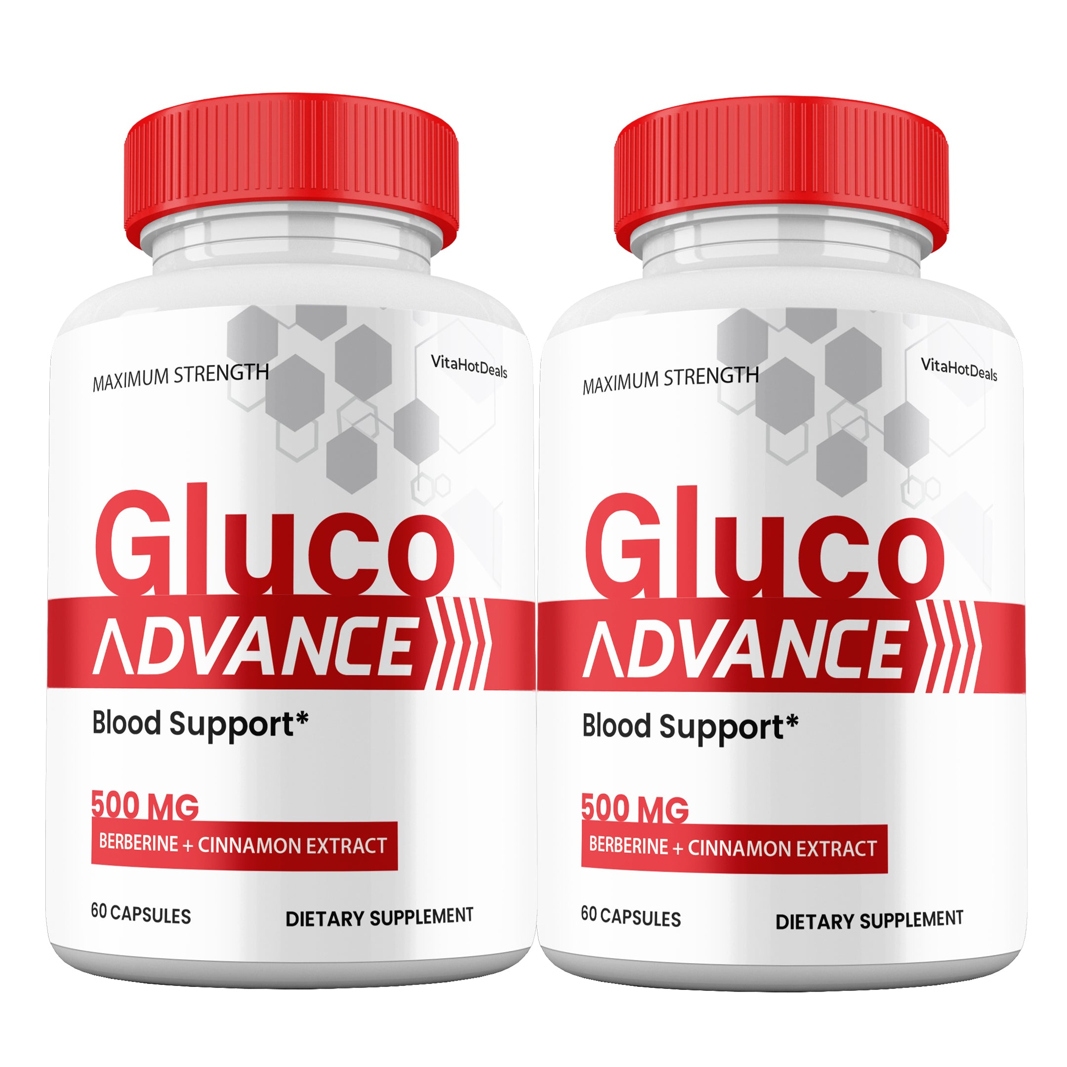 Gluco Advance Blood Support Capsules (2 Pack)