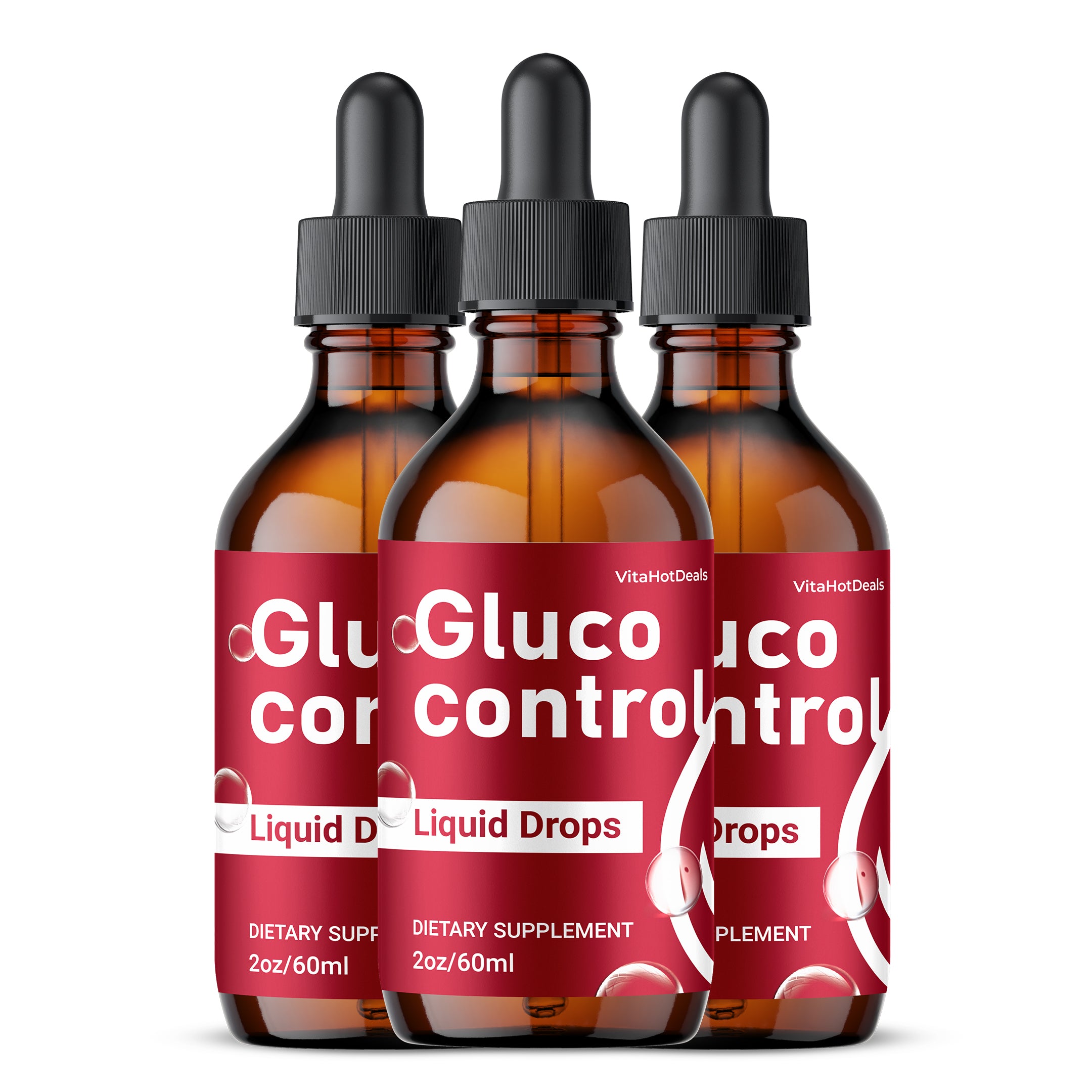 Gluco Control Drops (3 Pack)