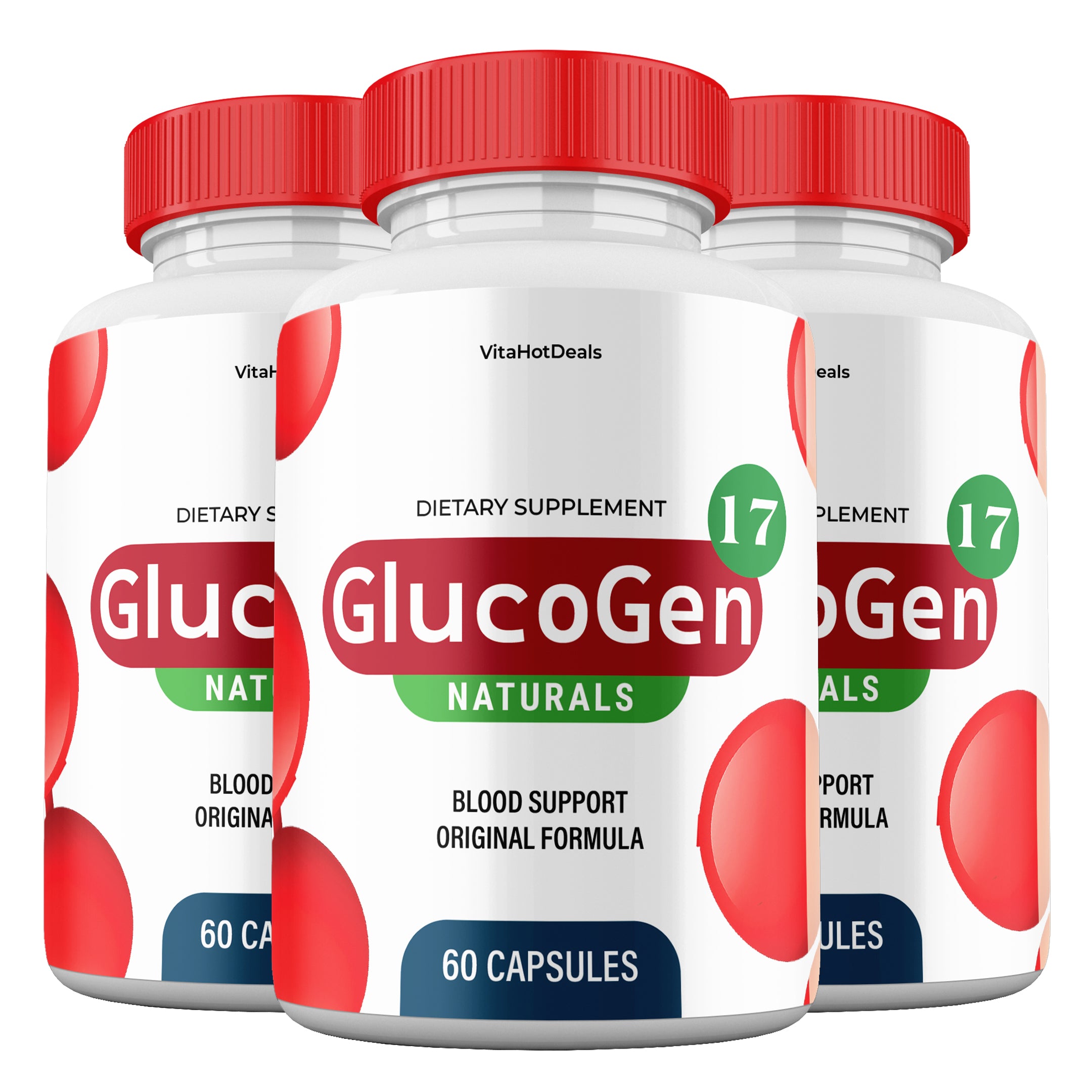 GlucoGen 17 Capsules (3 Pack)