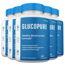 GlucoPure Blood Support capsules (5 Pack)