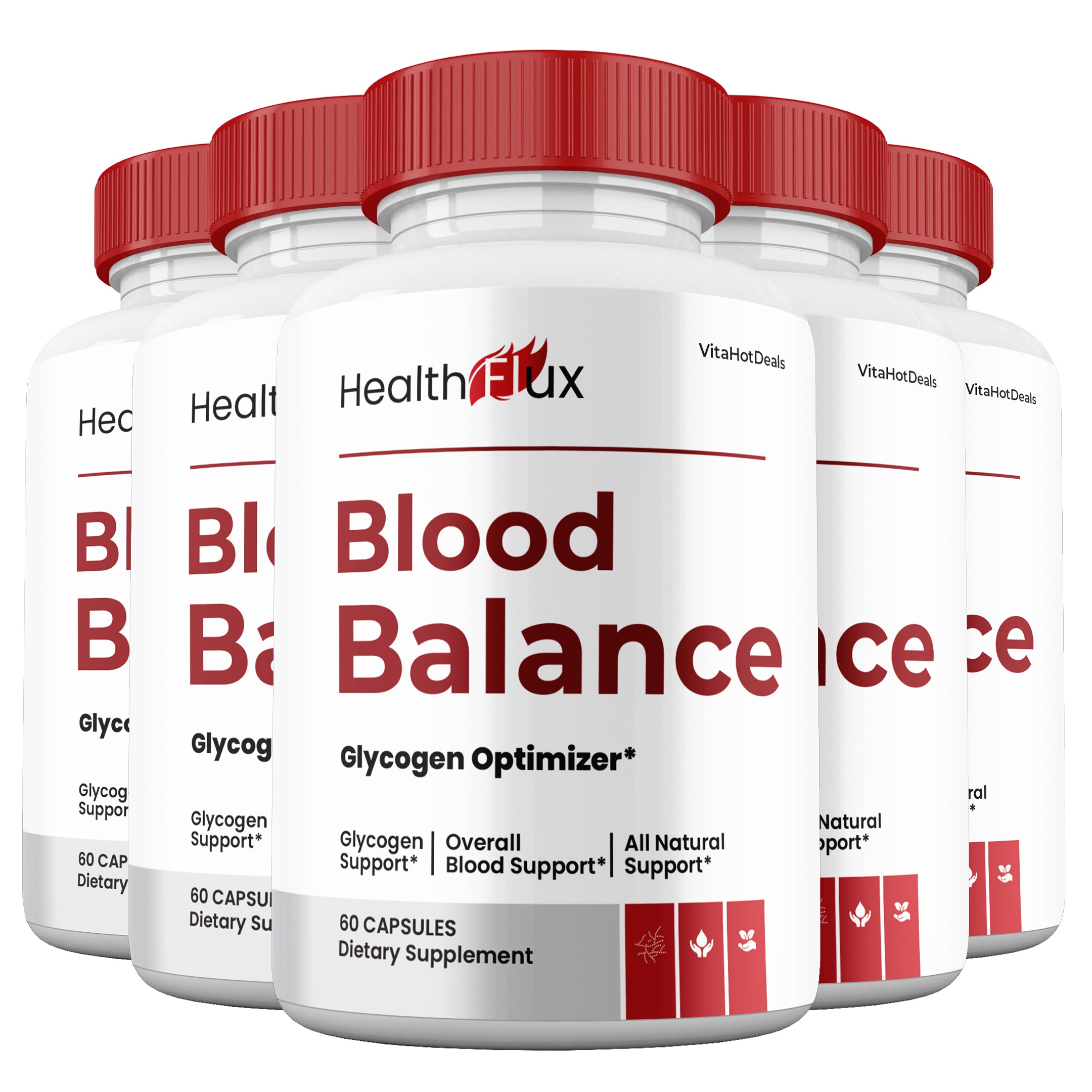 Health Flux Blood Support Capsules (5 Pack)