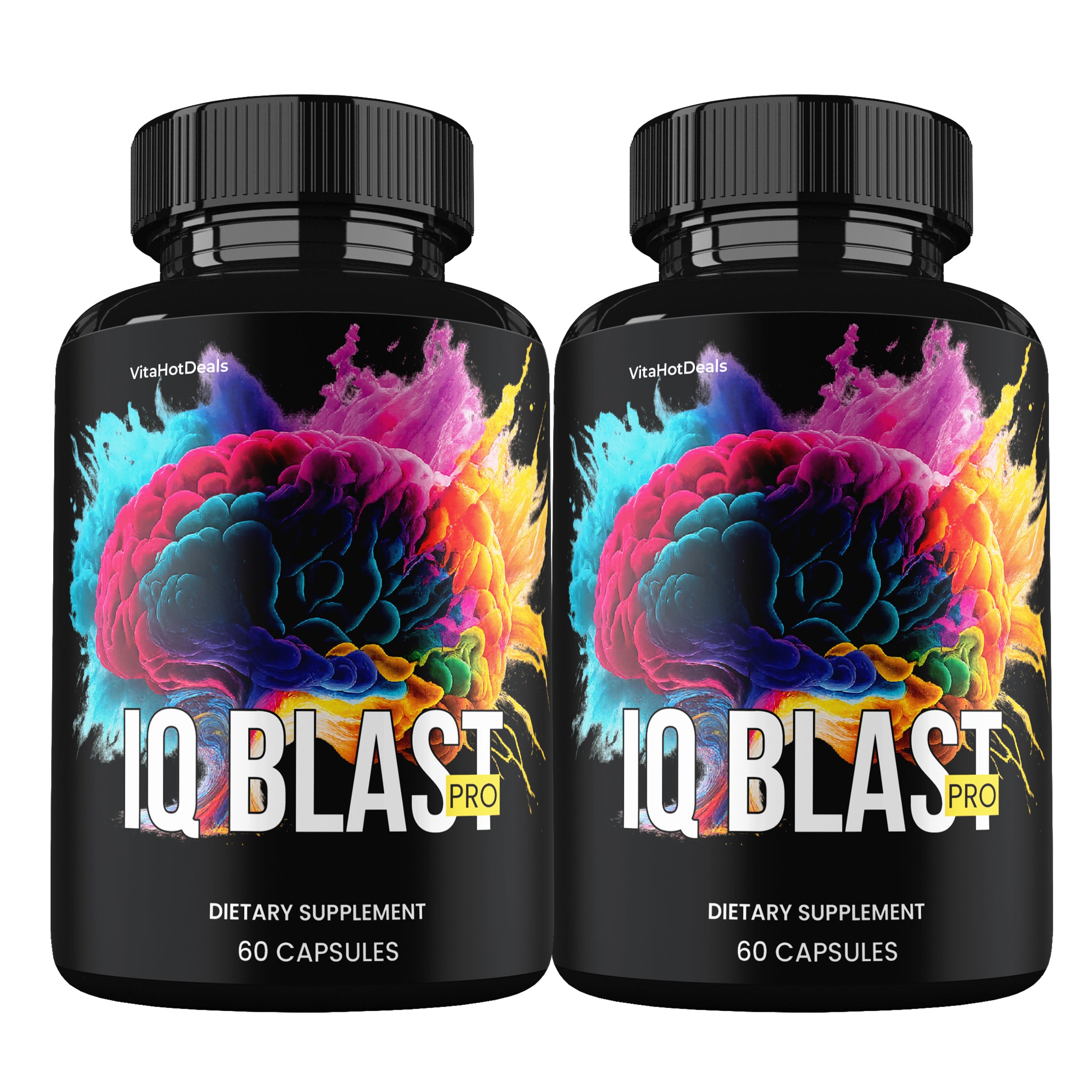 IQ Blast Pro Supports Healthy Brain Capsules (2 Pack)