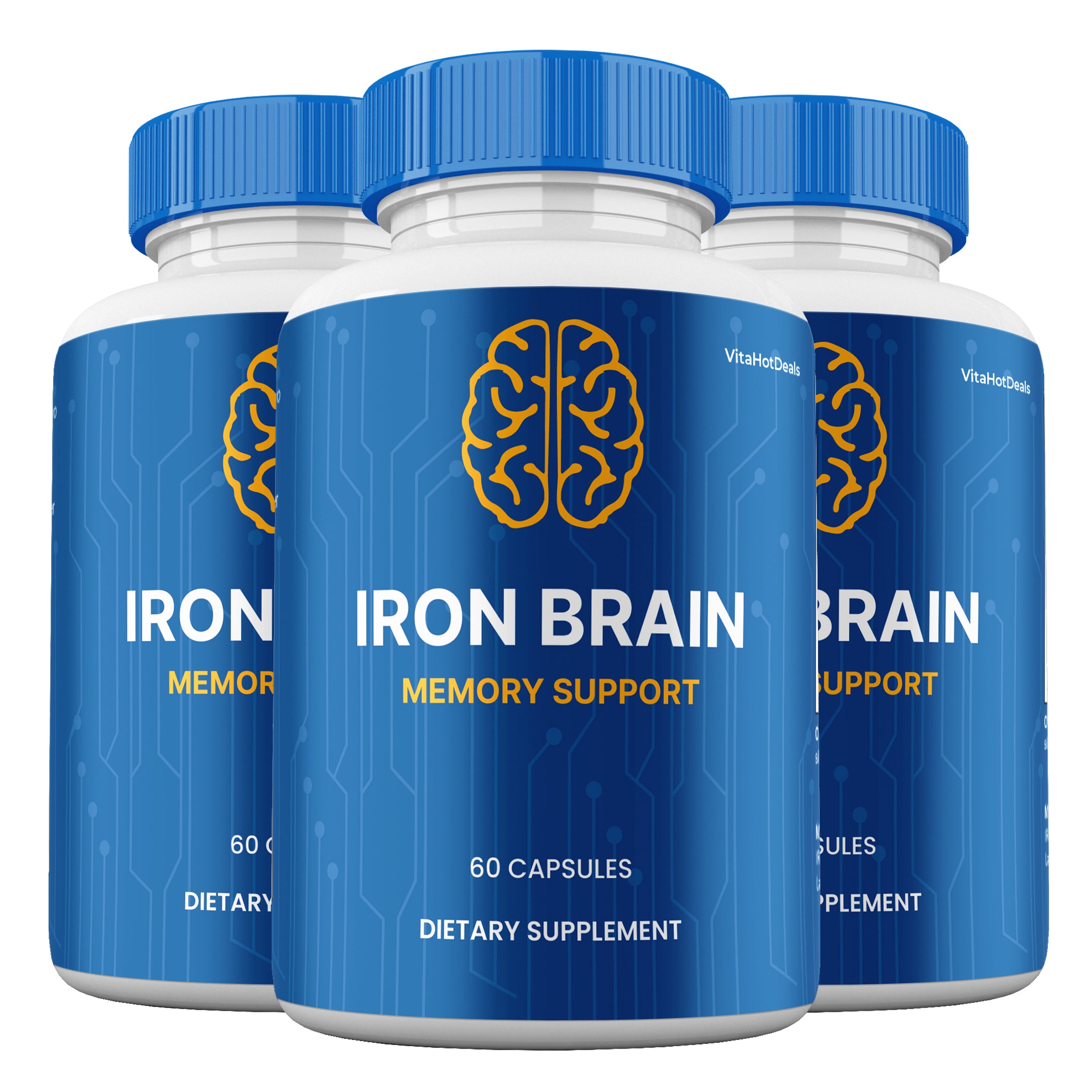 Iron Brain Capsules (3 Pack)