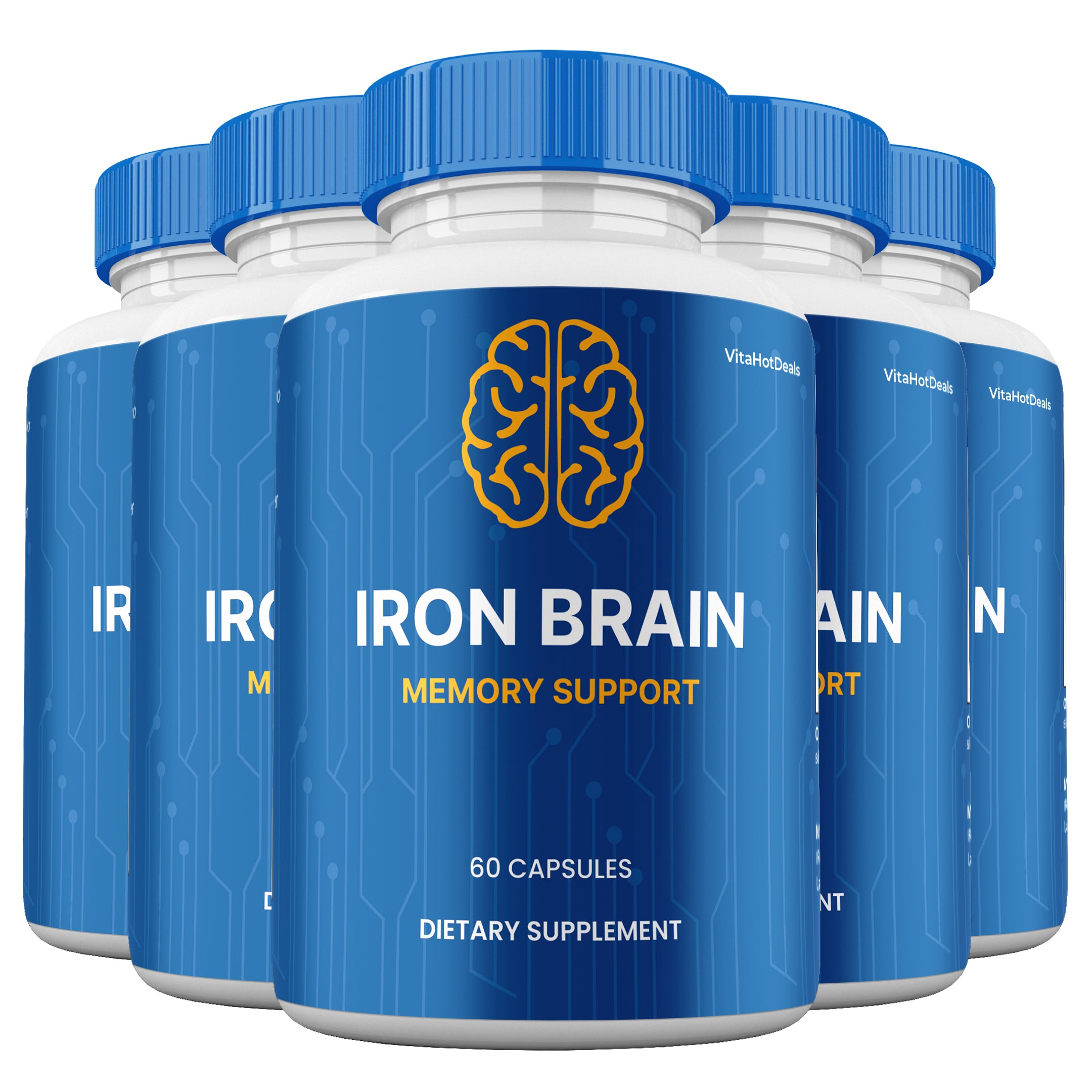 Iron Brain Capsules (5 Pack)
