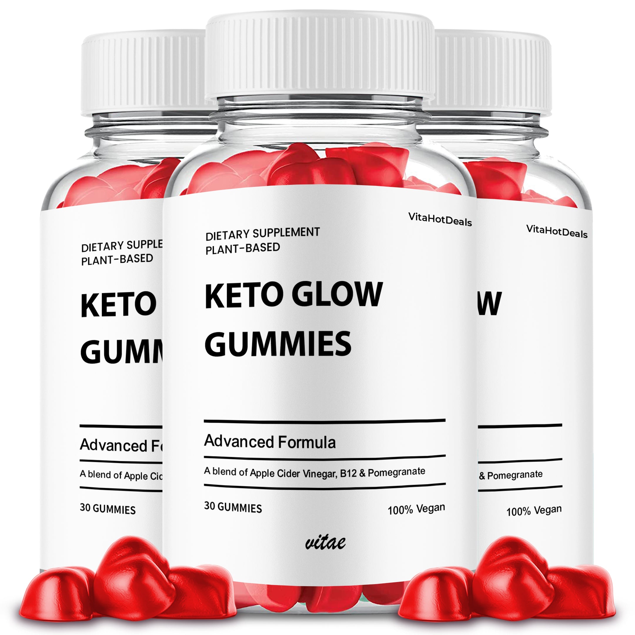 Keto Glow ACV Gummies (3 Pack)