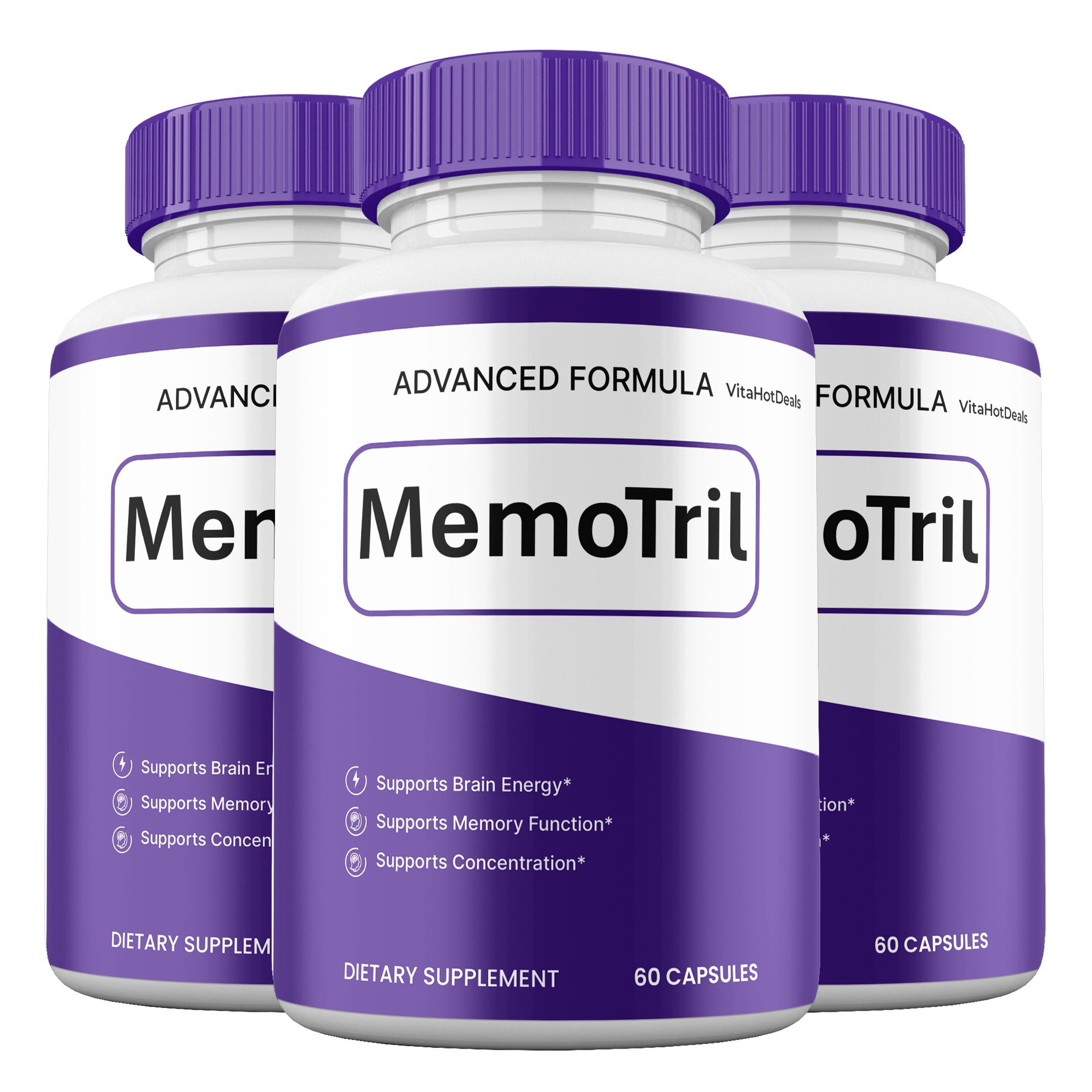 Memotril Capsules (3 Pack)