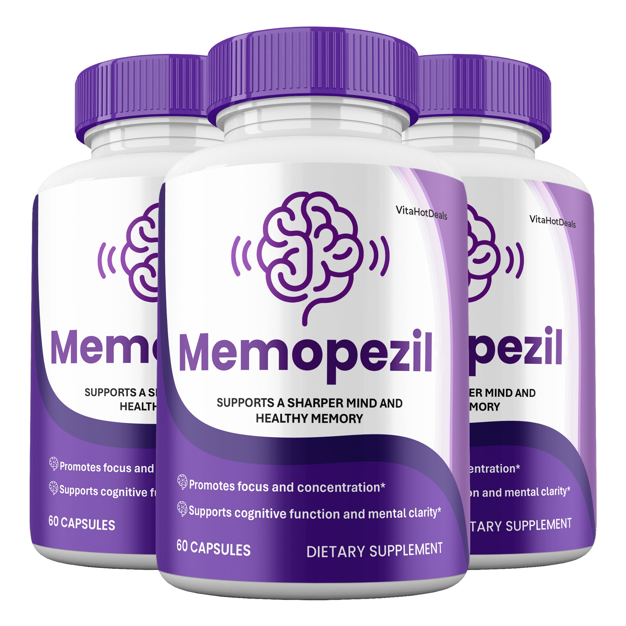 Memopezil Capsules (3 Pack)