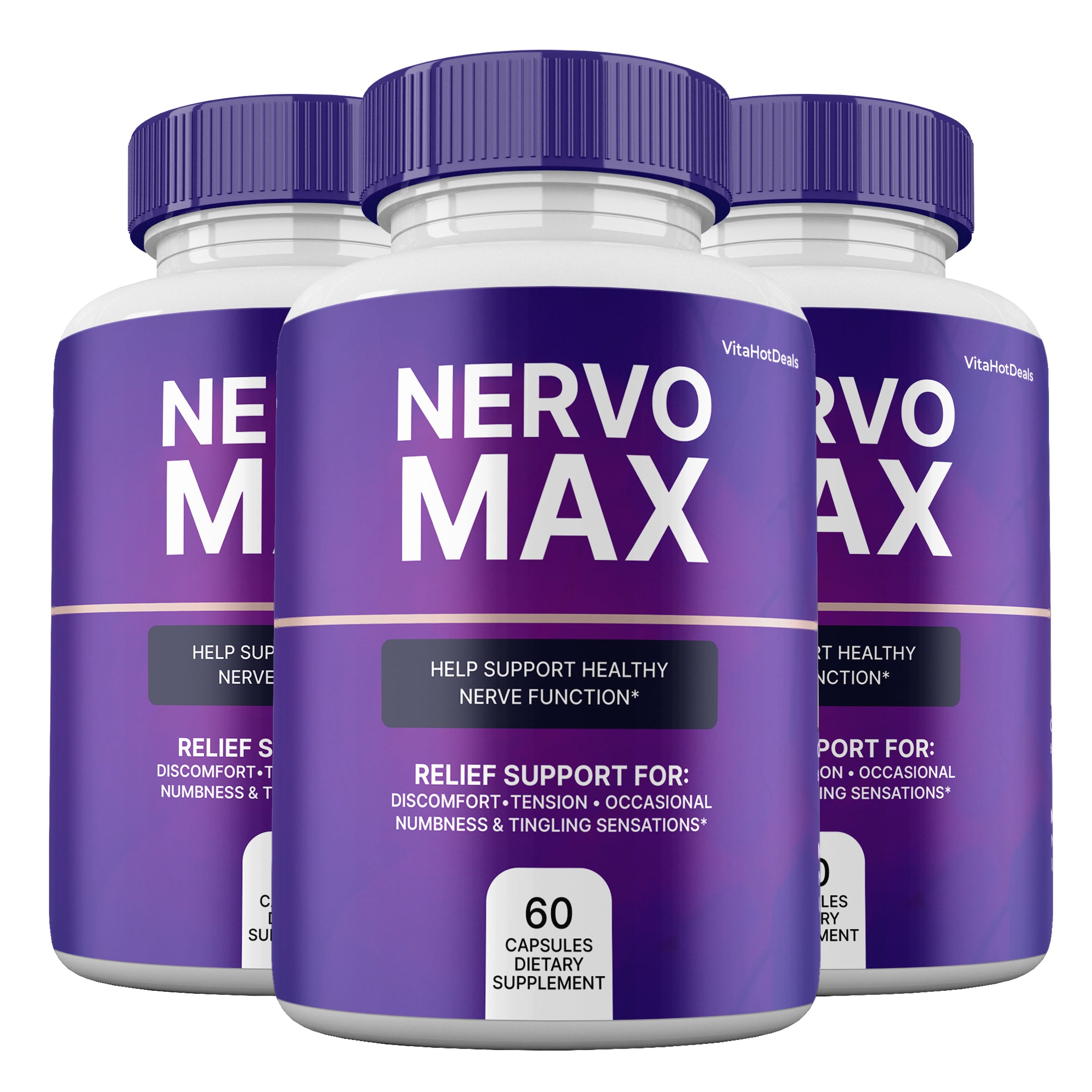 NervoMax Capsules (3 Pack)