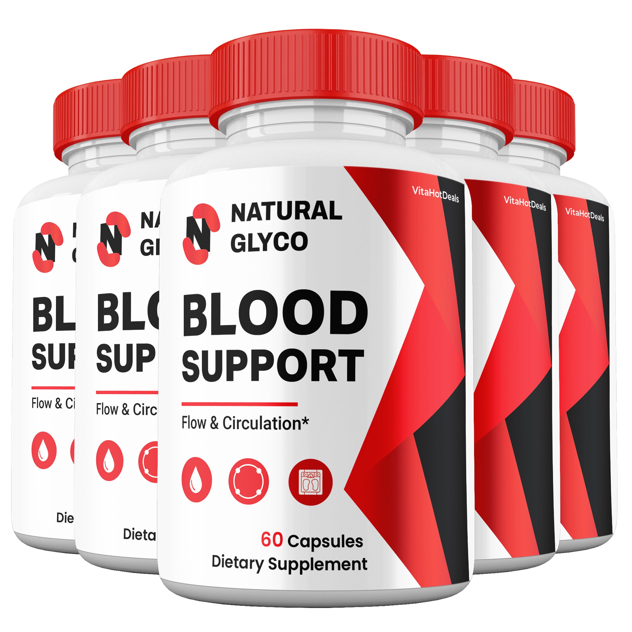 Natural Glyco Glycogen Support Capsules (5 Pack)