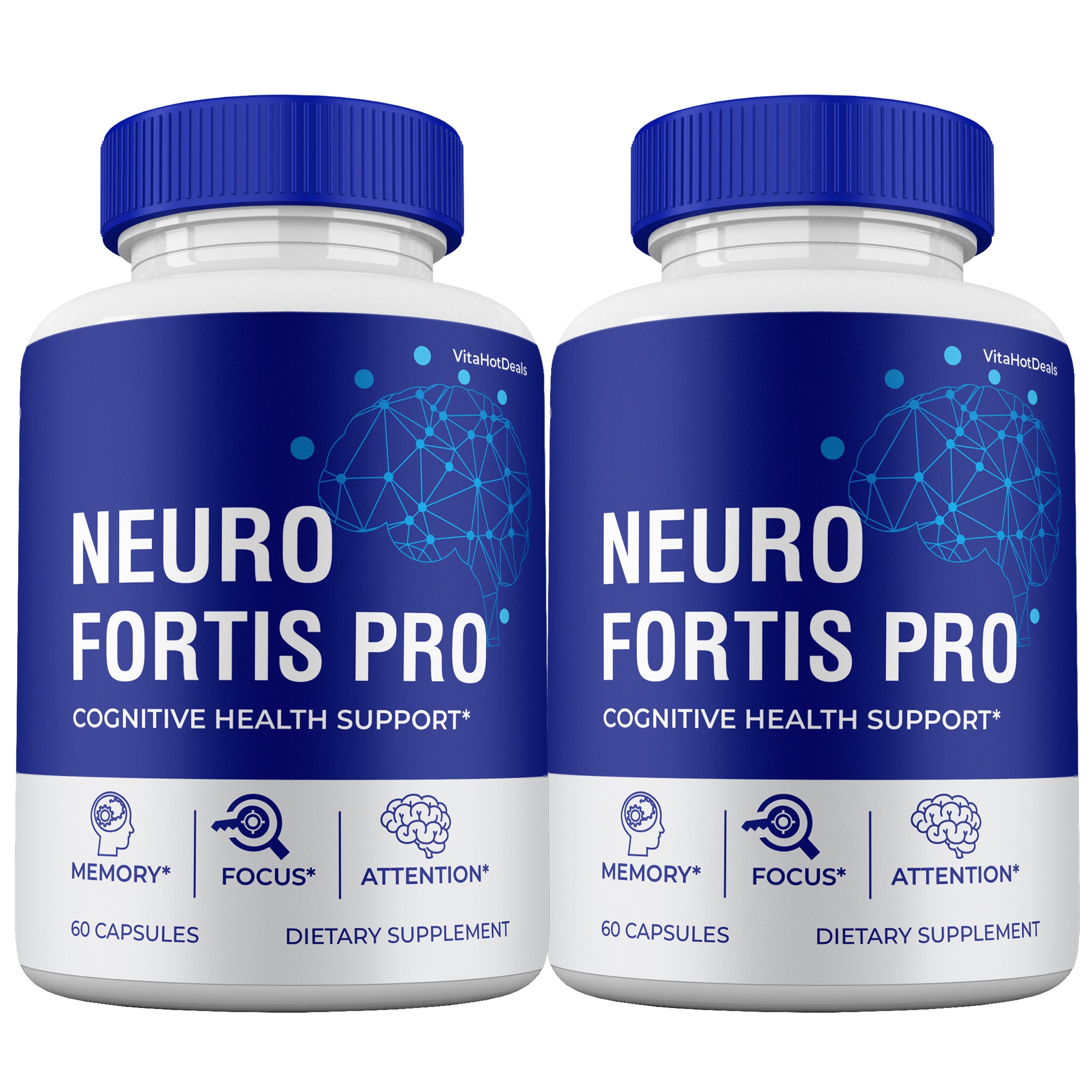 Neuro Fortis Pro Cognitive Support Capsules (2 Pack)