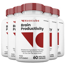 Noocube Brain Productivity Pills (5 Pack)