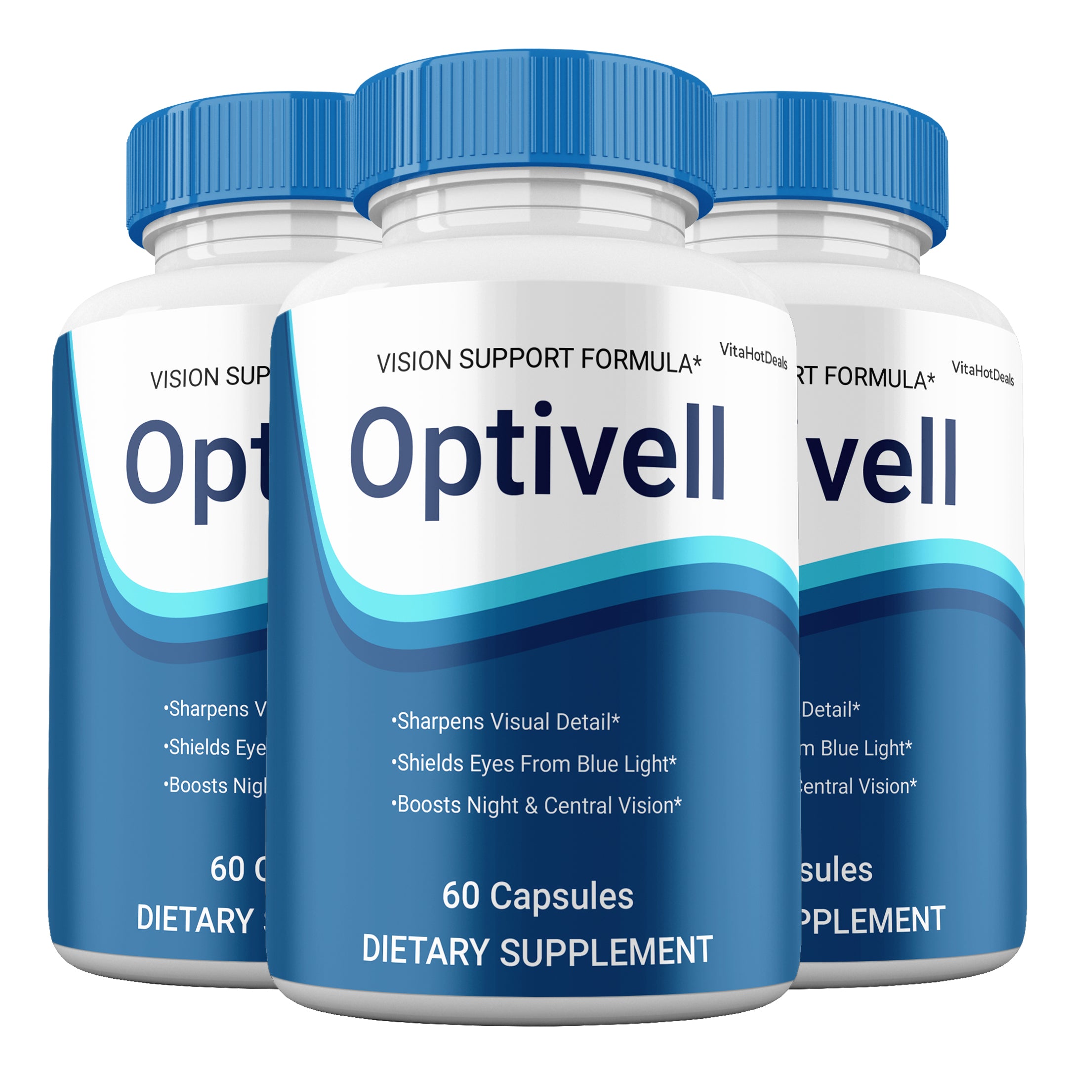 Optivell Vision Support Capsules (3 Pack)
