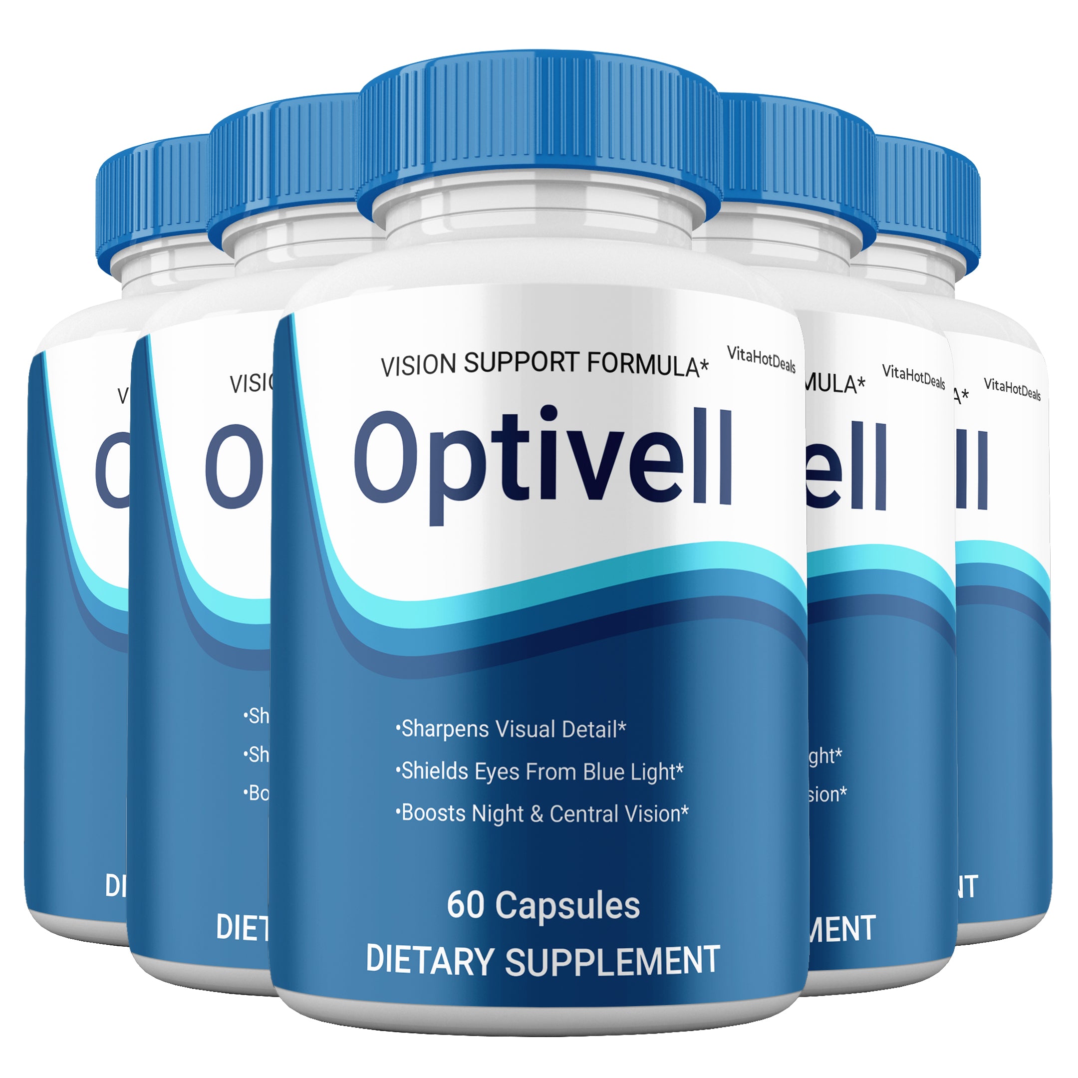 Optivell Vision Support Capsules (5 Pack)