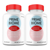 Prime Biome Skin & Gut Probiotics capsules (2 Pack)