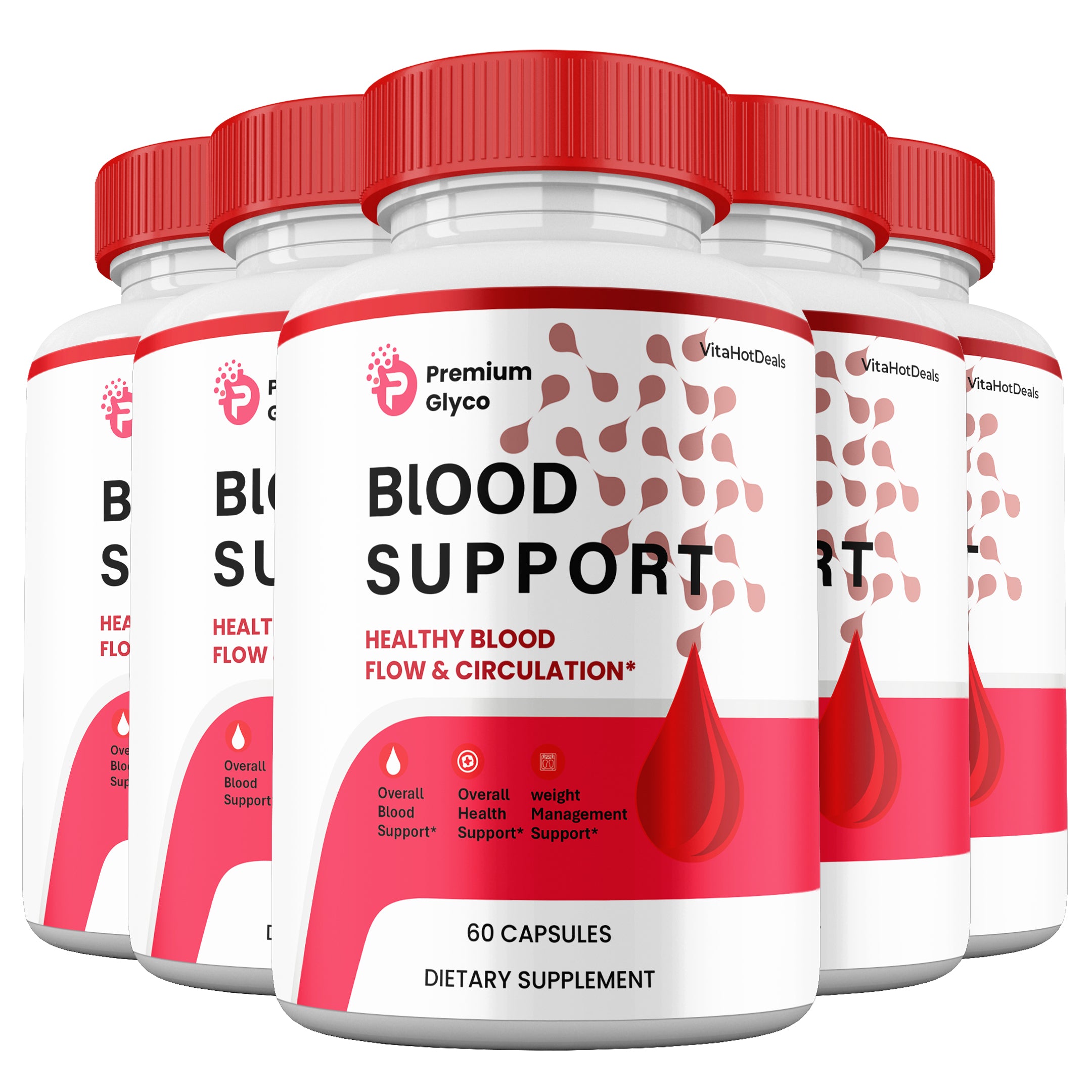 Premium Glyco Glycogen Support Capsules (5 Pack)