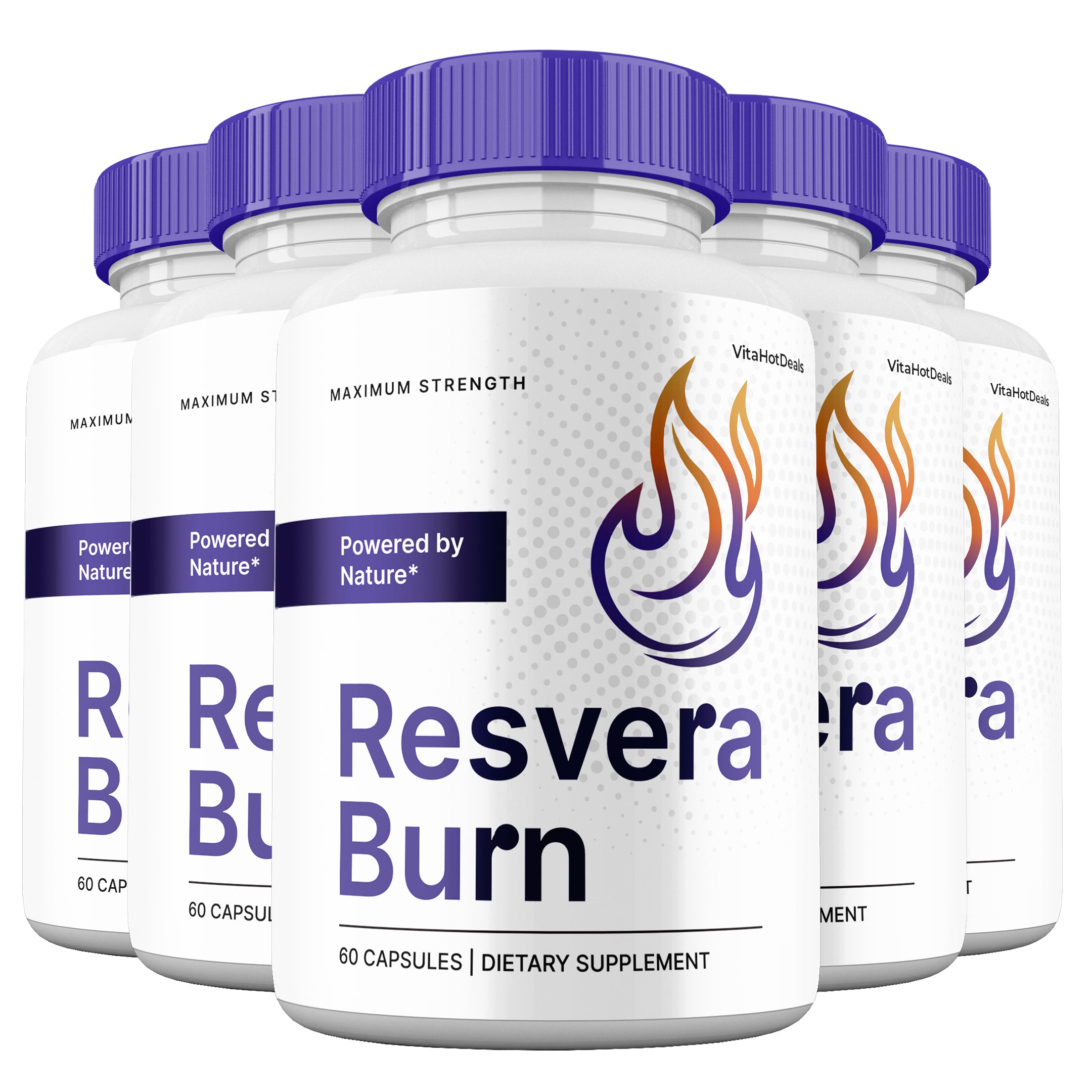 Resvera Burn Capsules (5 Pack)