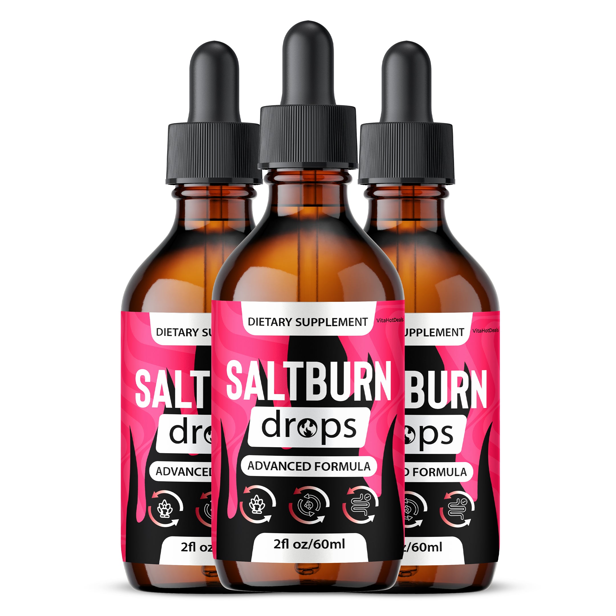 Salt Burn Drops (3 Pack)