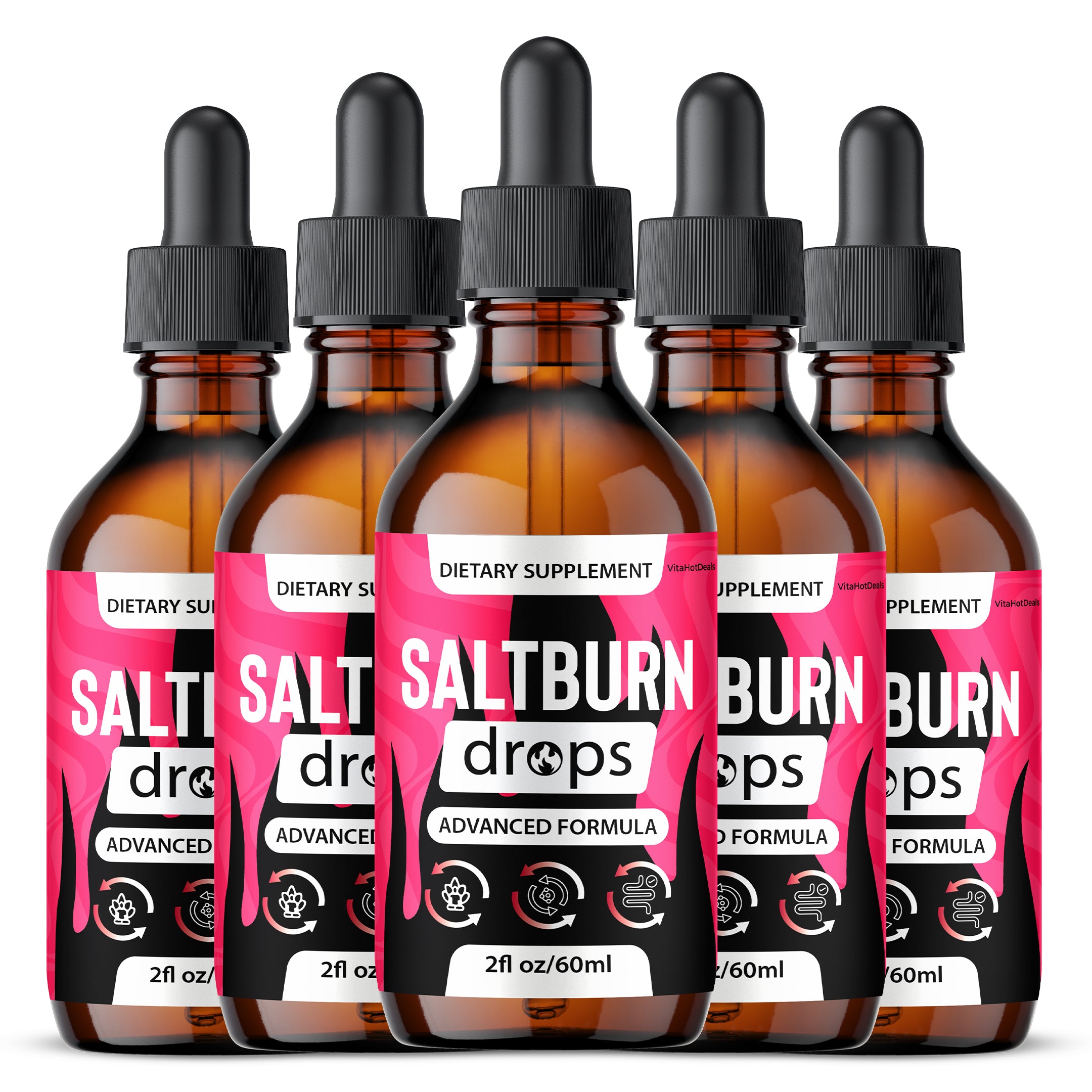 Salt Burn Drops (5 Pack)