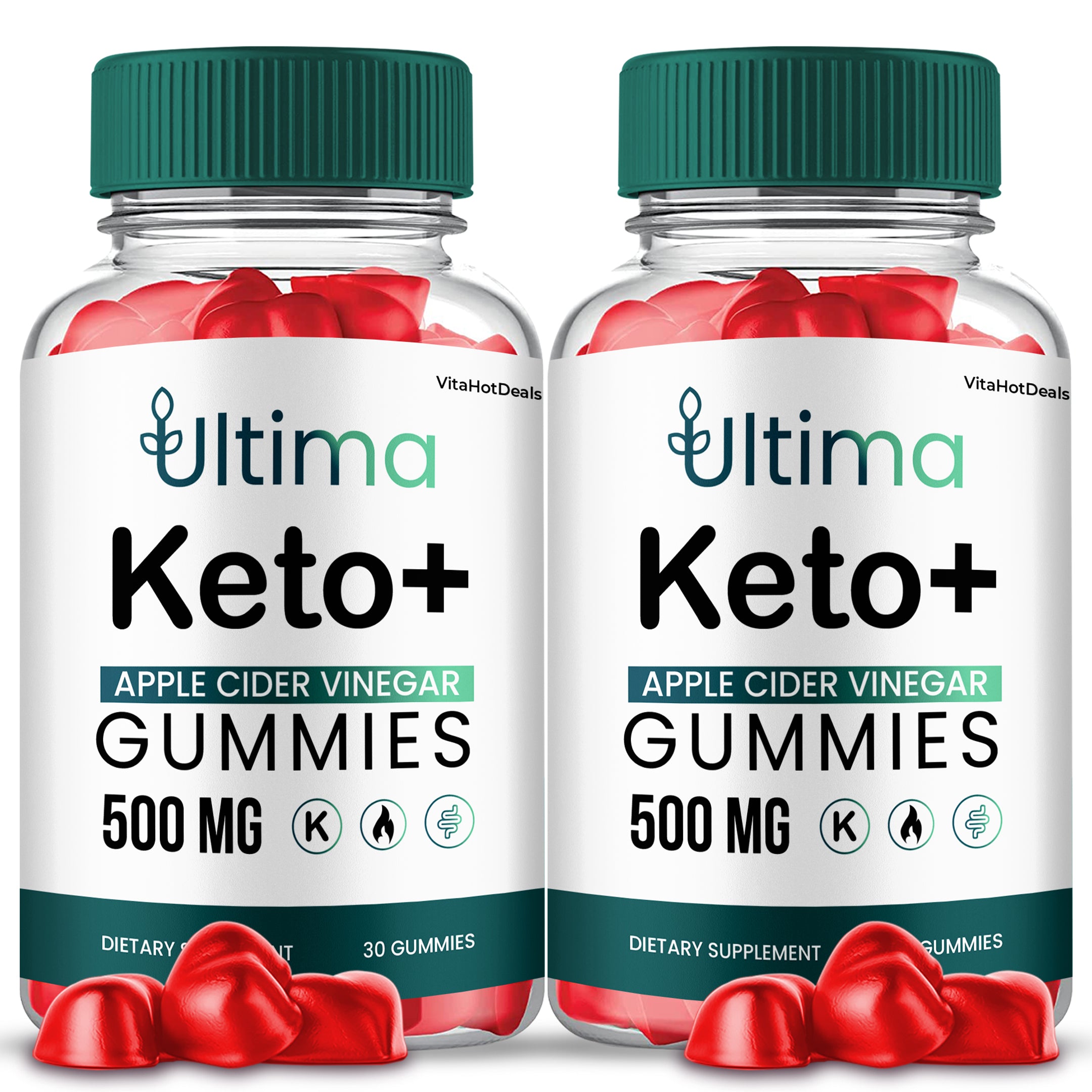Ultima Keto+ ACV Gummies (2 Pack)