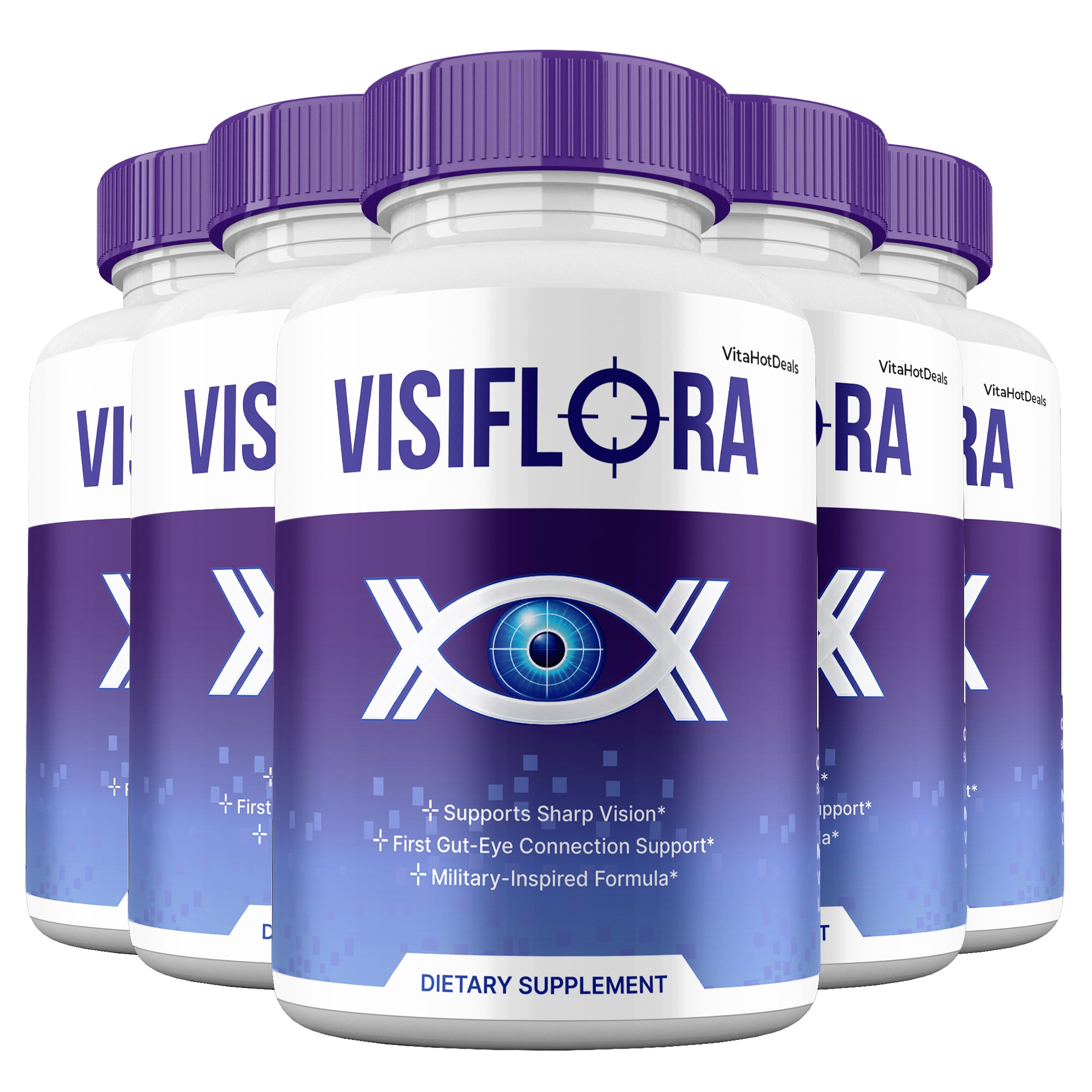 VisiFlora Vision Support Capsules (5 Pack)