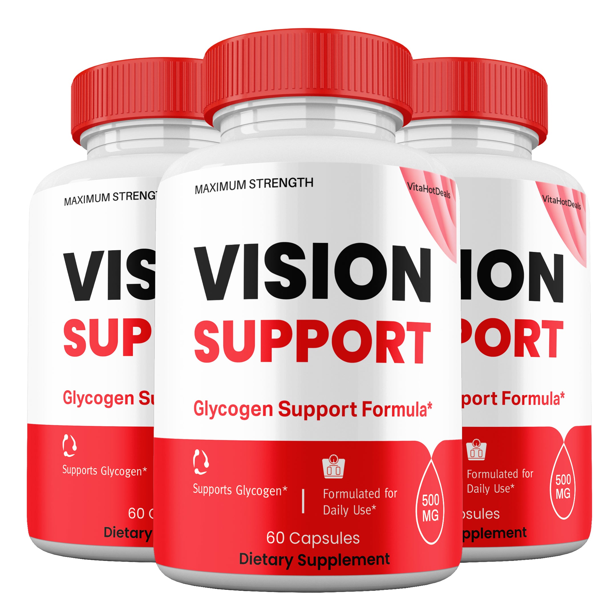 Vision Support Glycogen Support Capsules (3 Pack)