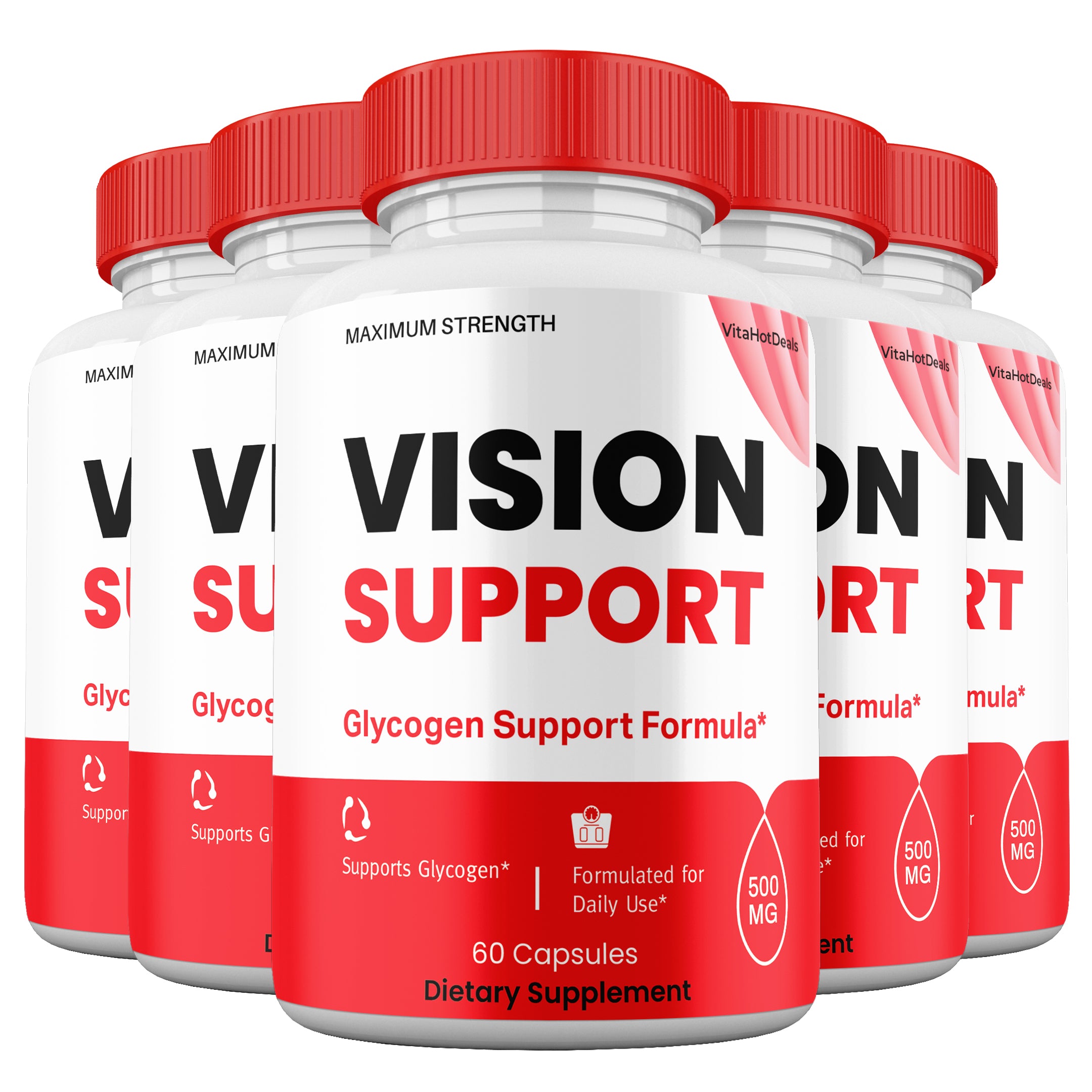 Vision Support Glycogen Support Capsules (5 Pack)