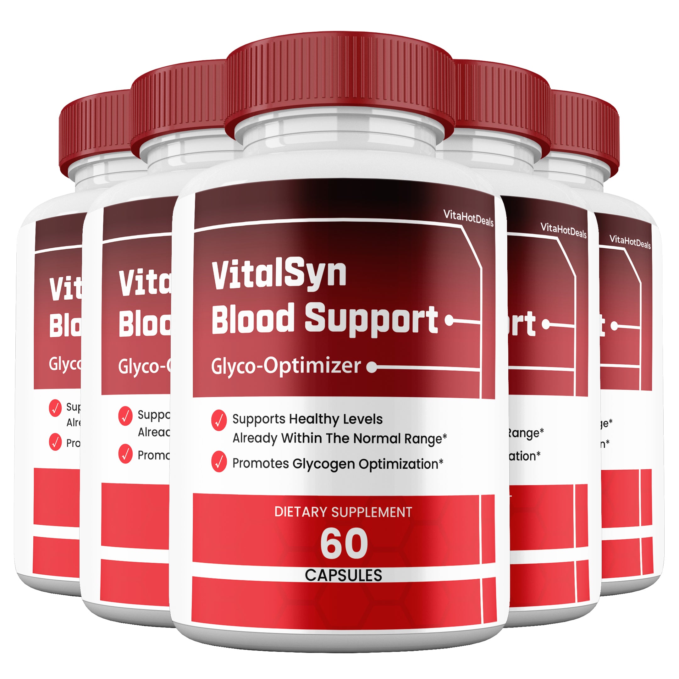 VitalSyn Blood Support Capsules (5 Pack)