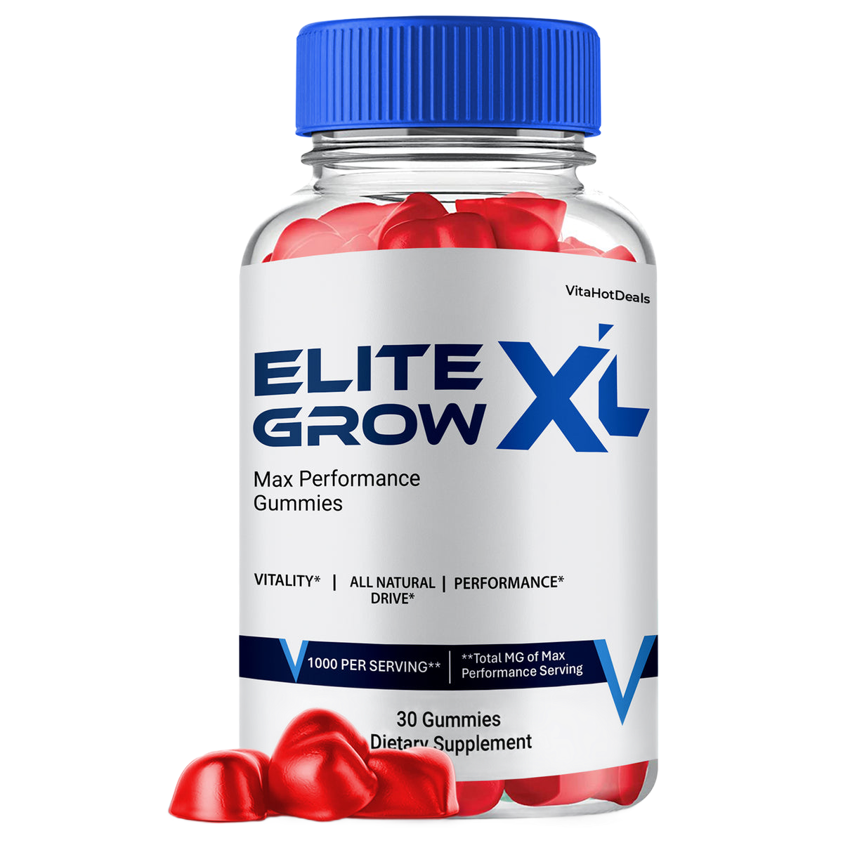 Elite Grow XL Gummies (1 Pack)