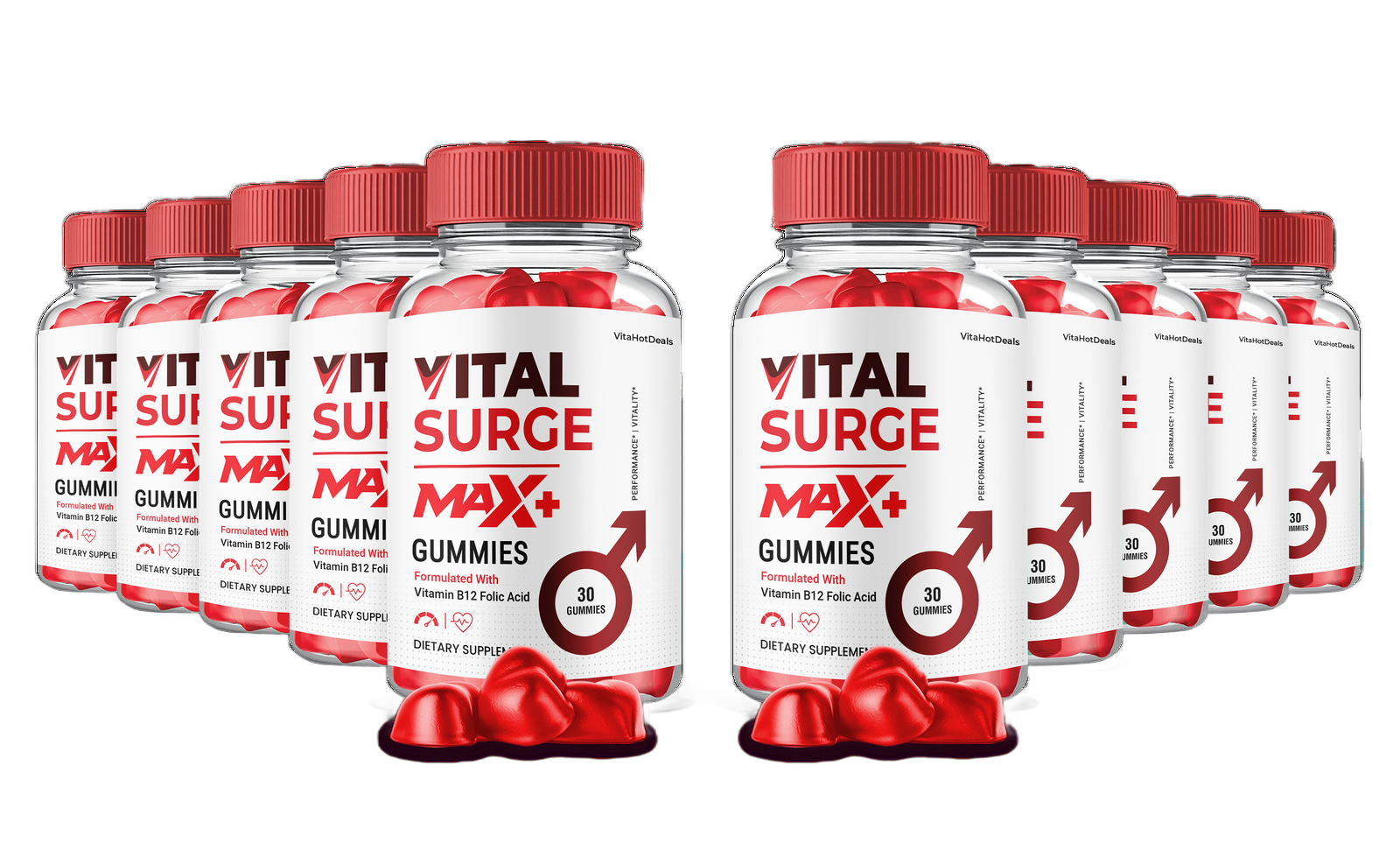 Extreme Power Vital Surge Gummies (2 Pack)